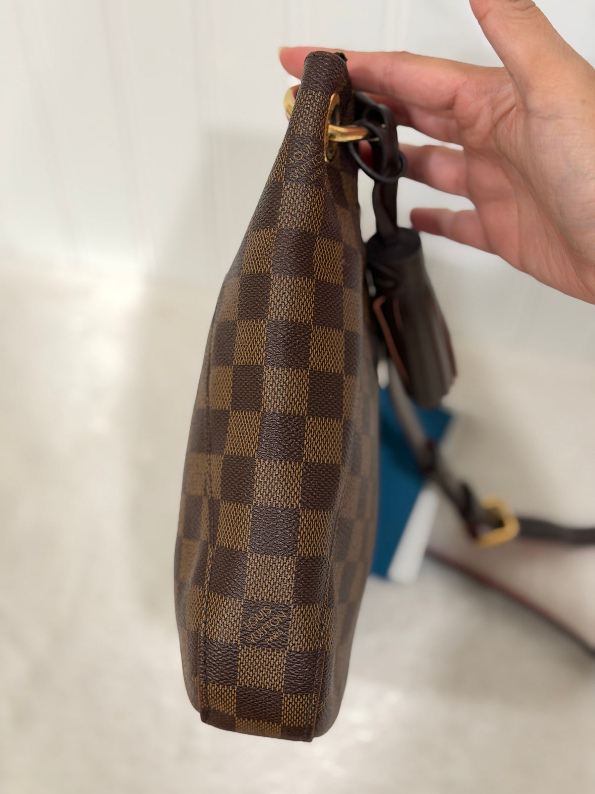 Louis Vuitton South Bank Besace Damier Ebene SD0159