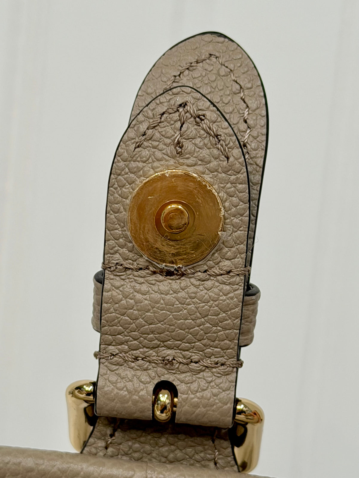 Louis Vuitton Diane Empreinte Bicolor Turtledove/Cream