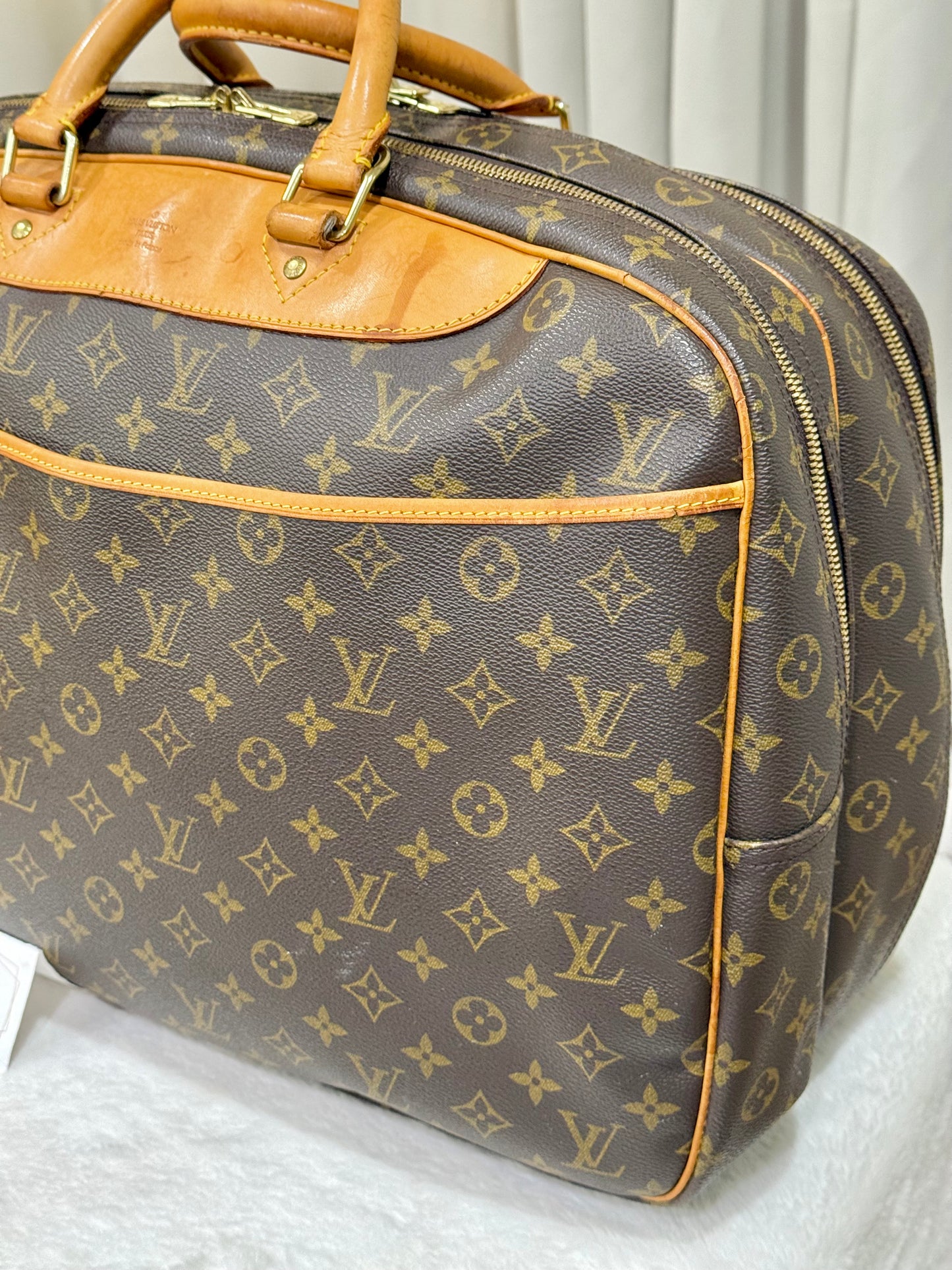 Louis Vuitton Alize 24 Mono soft Suitcase