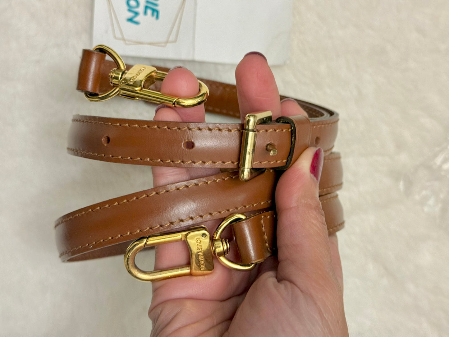Louis Vuitton Epi Brown (Fawn) Leather Adjustable Strap