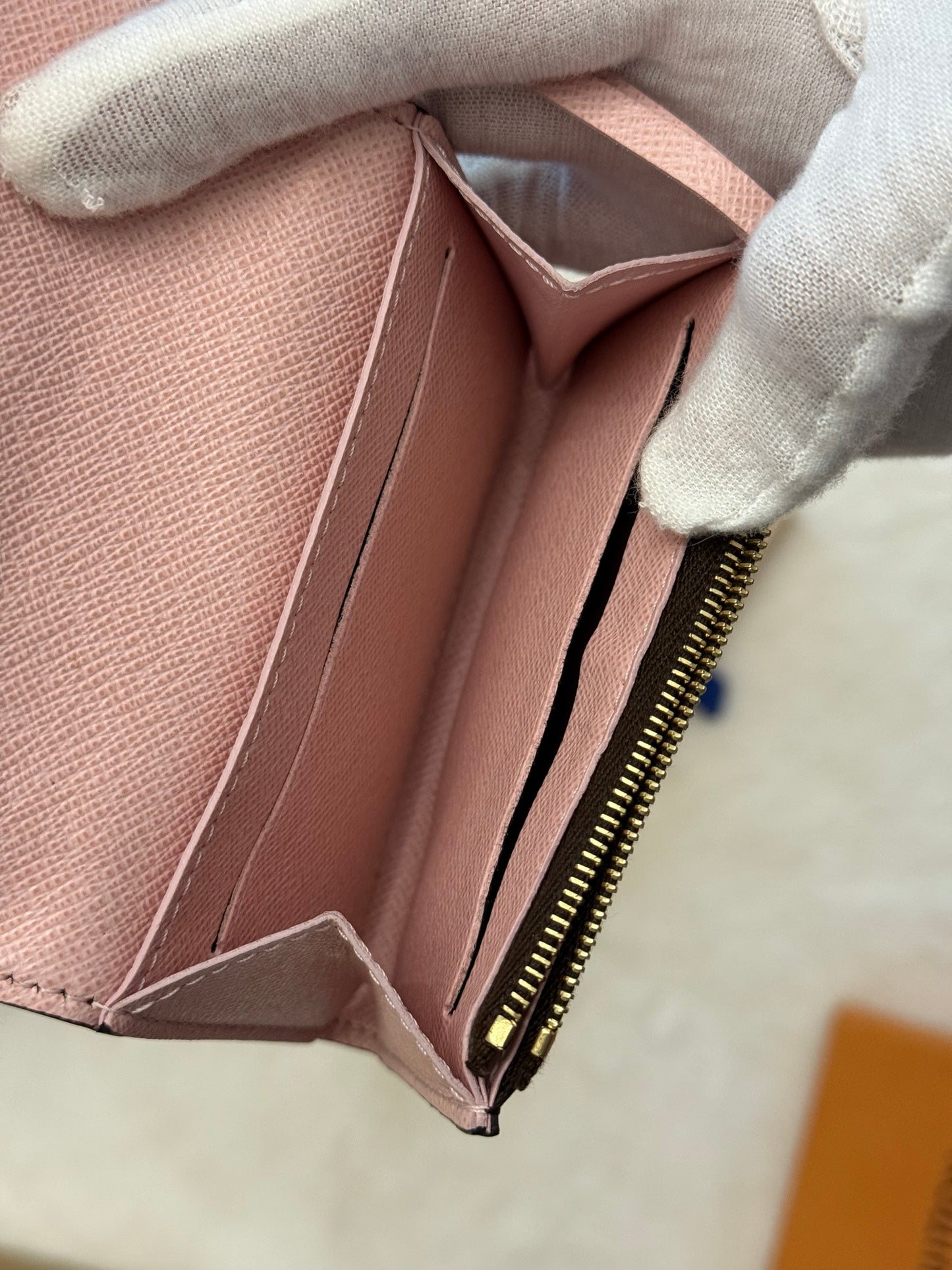 Louis Vuitton Rosalie Mono Rose Ballerine