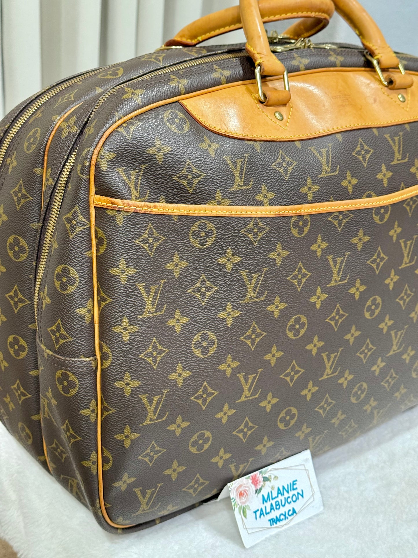 Louis Vuitton Alize 24 Mono soft Suitcase