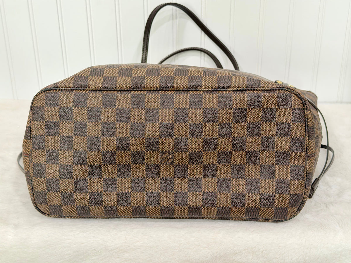 Louis Vuitton Neverfull MM Damier Ebene Bag Only