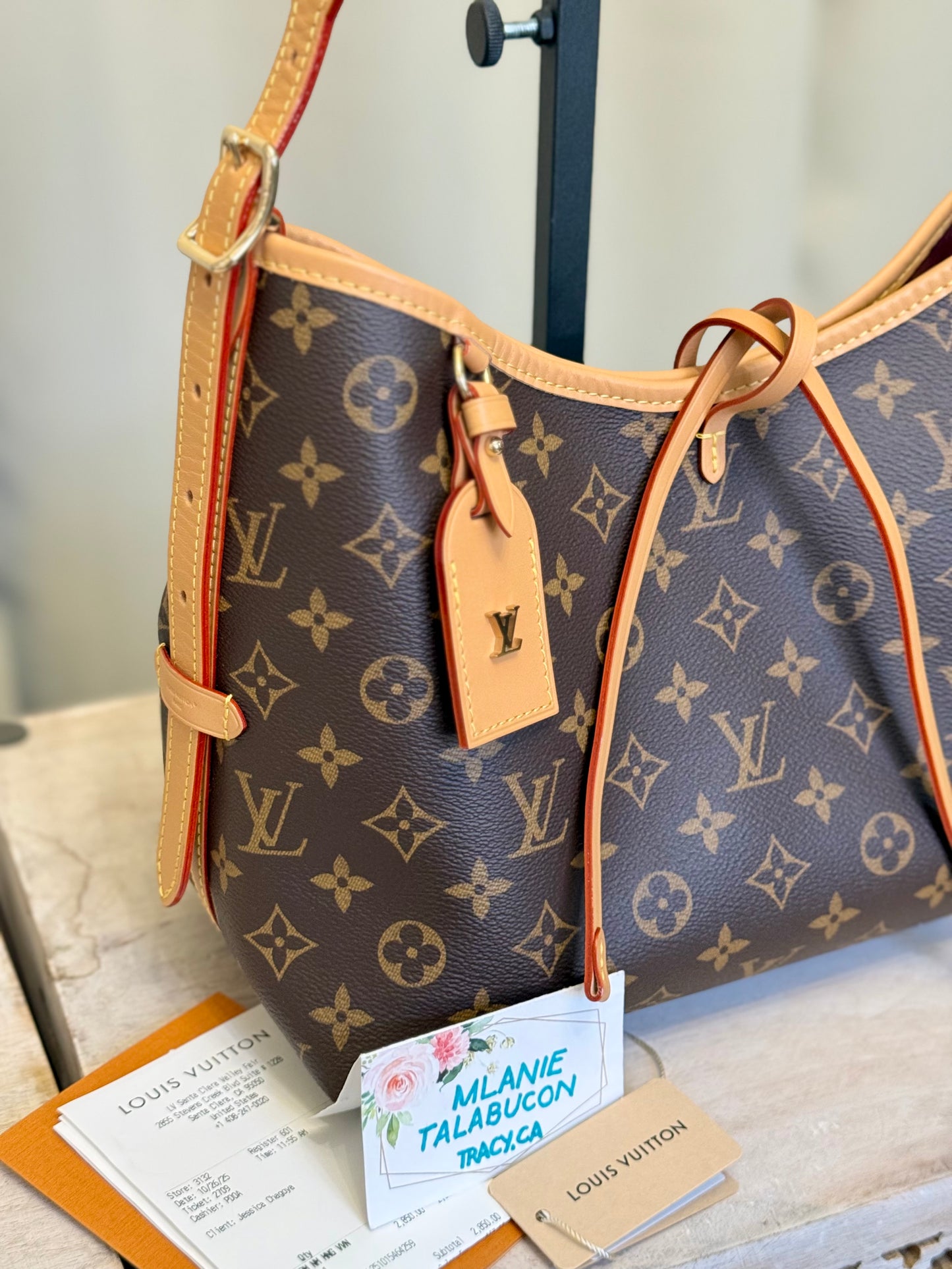 Louis Vuitton Carryall PM Mono (Bag Only)