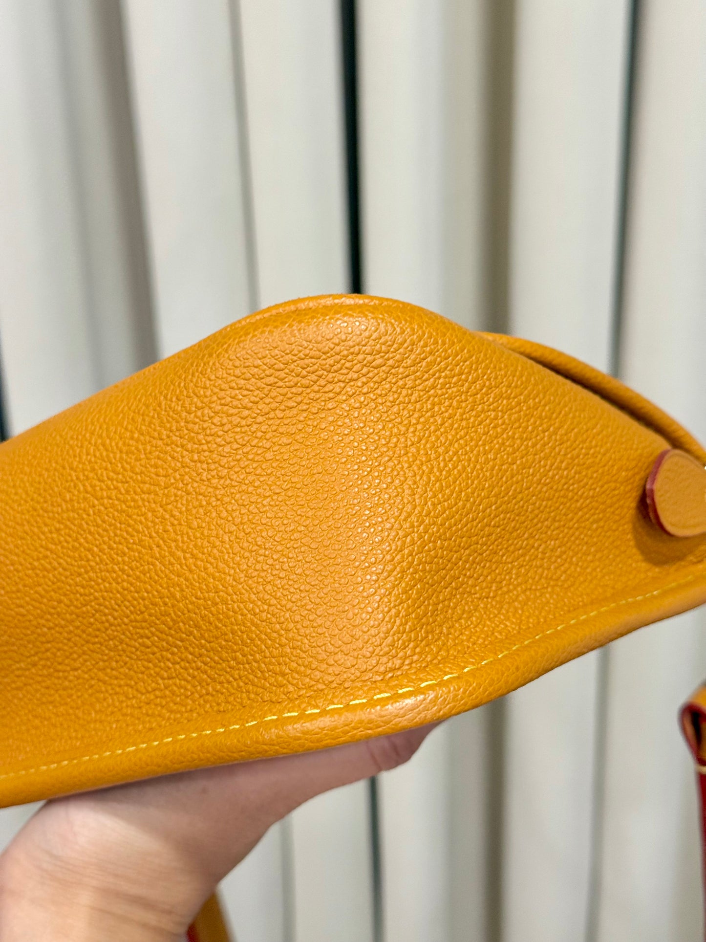 Louis Vuitton Buci in Epi Gold Honey