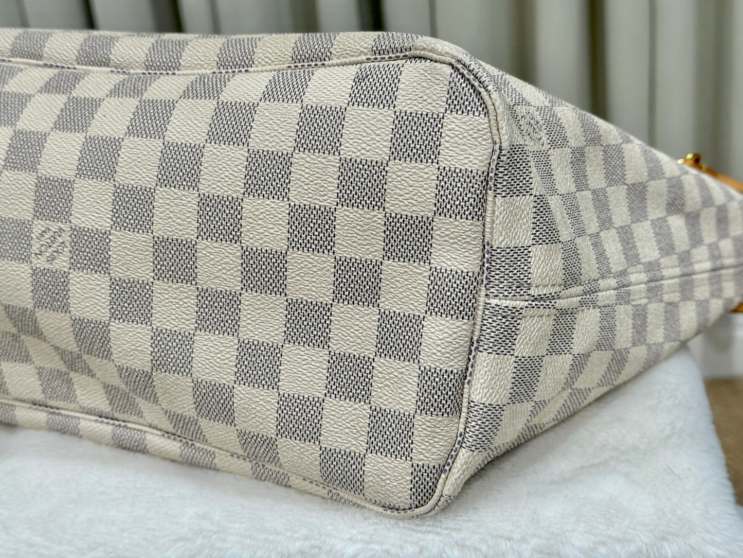 Louis Vuitton Neverfull MM Damier Azur Beige
