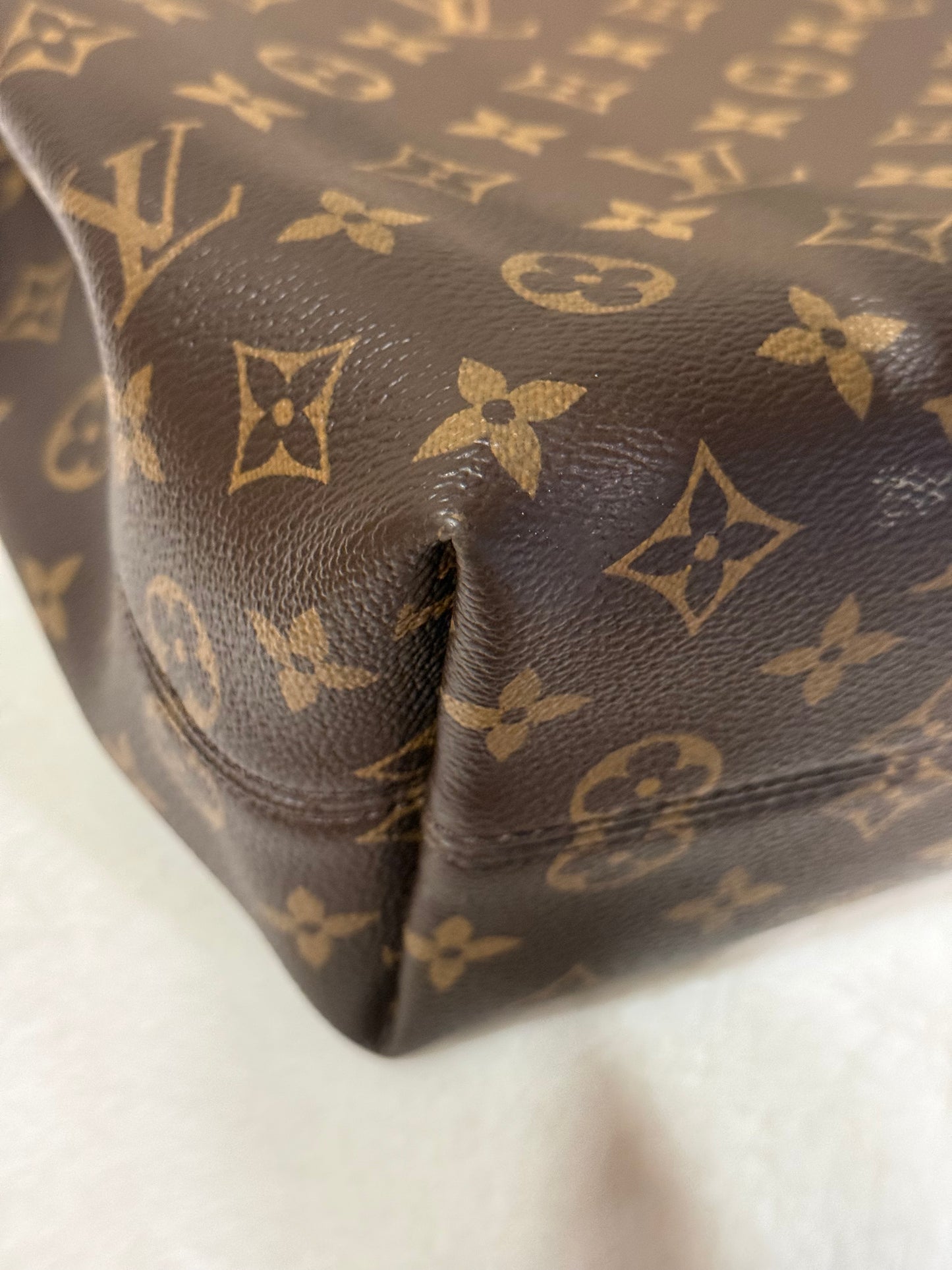Louis Vuitton Graceful PM Mono Beige