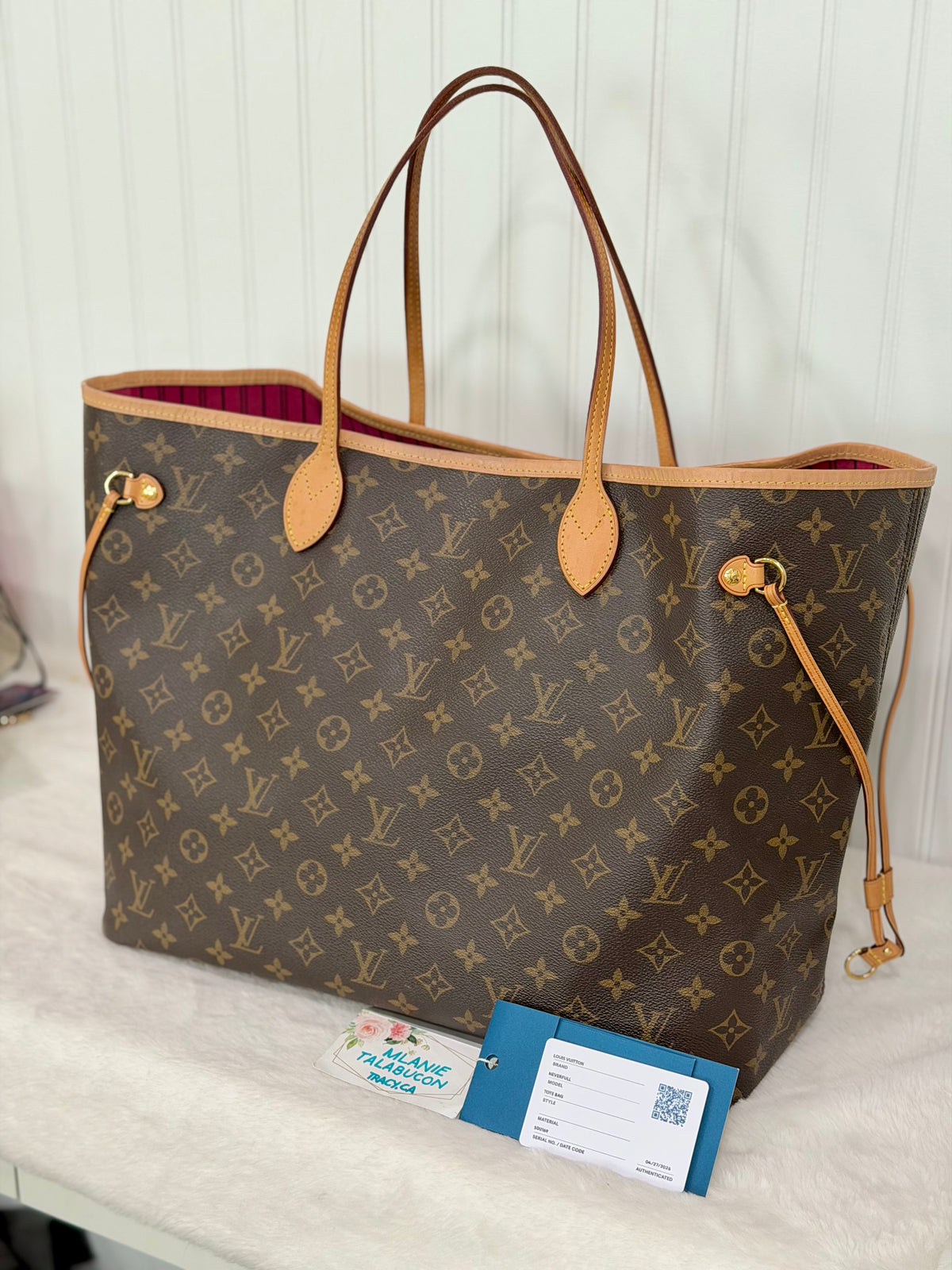 Louis Vuitton Neverfull GM Mono Pivoine SD2169