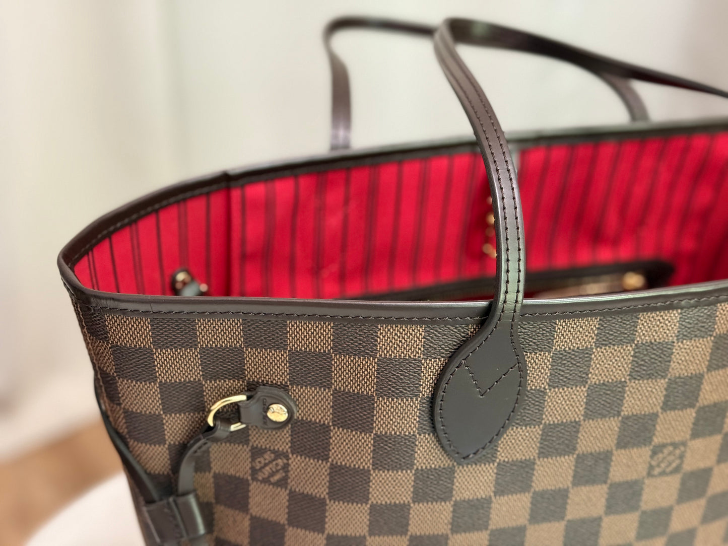 Louis Vuitton Neverfull MM Damier Ebene Bag only