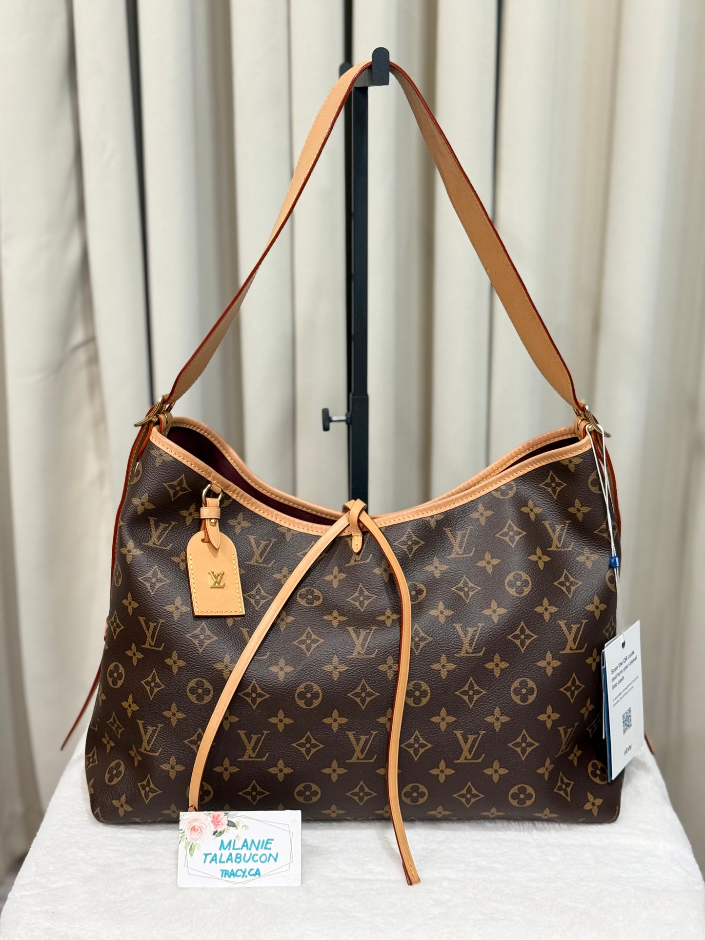 Louis Vuitton Carryall MM Mono (Bag Only)