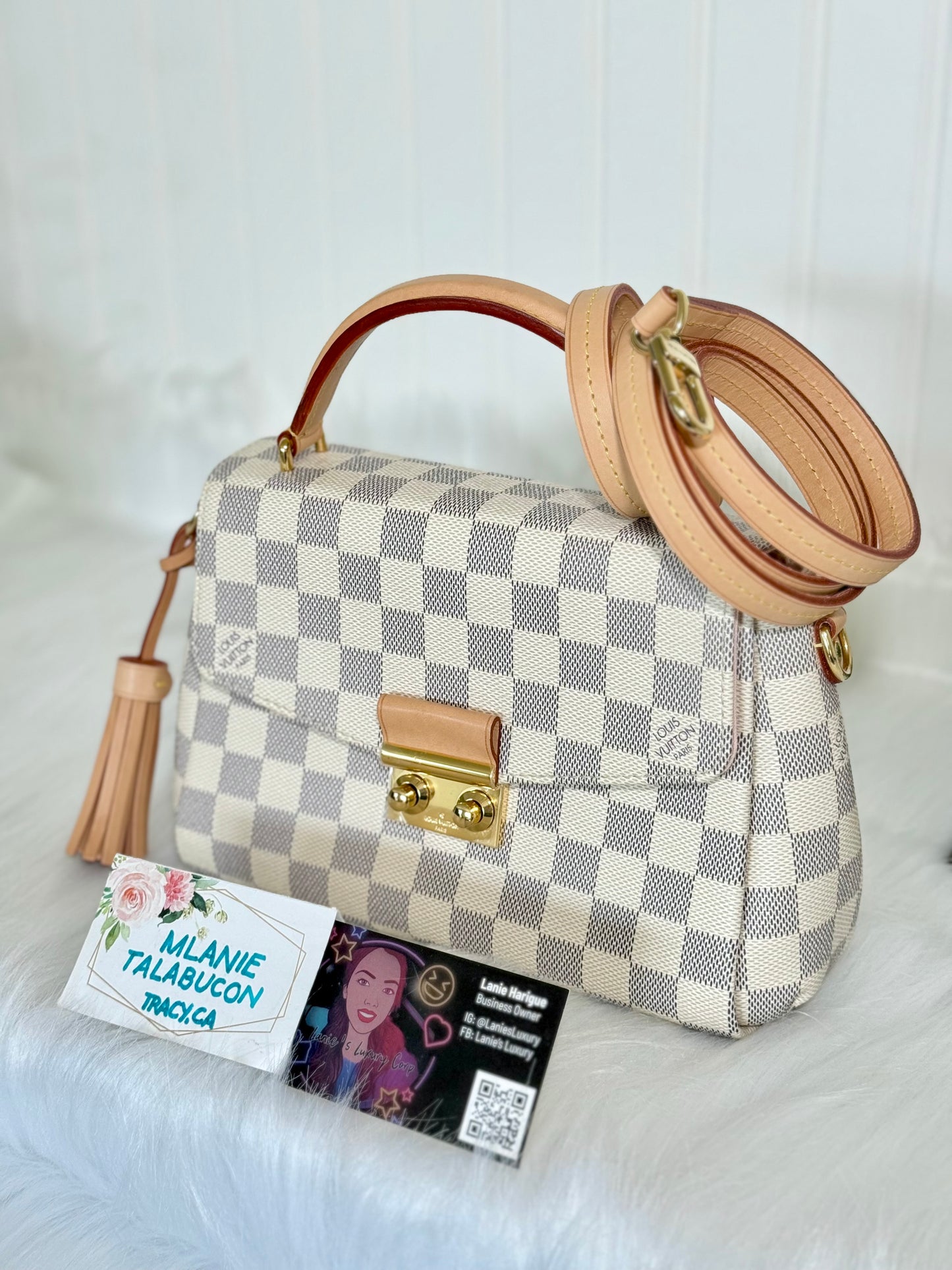 Louis Vuitton Croisette Damier Azur