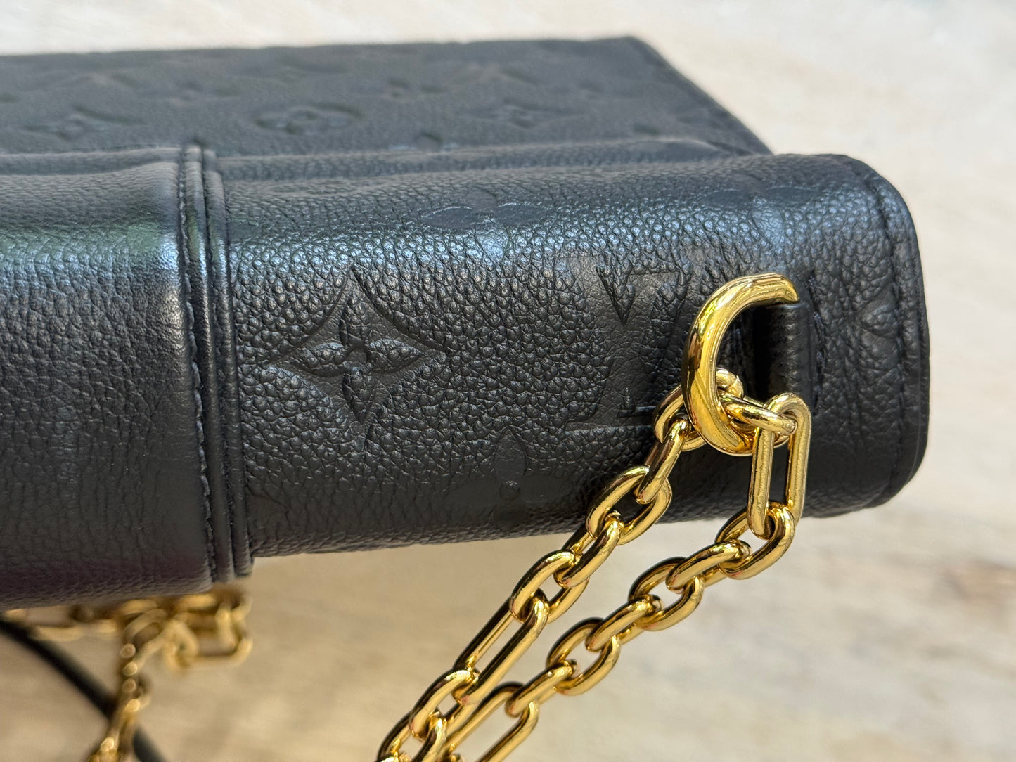 Louis Vuitton Saint Sulpice PM Mono Empreinte Noir/Black