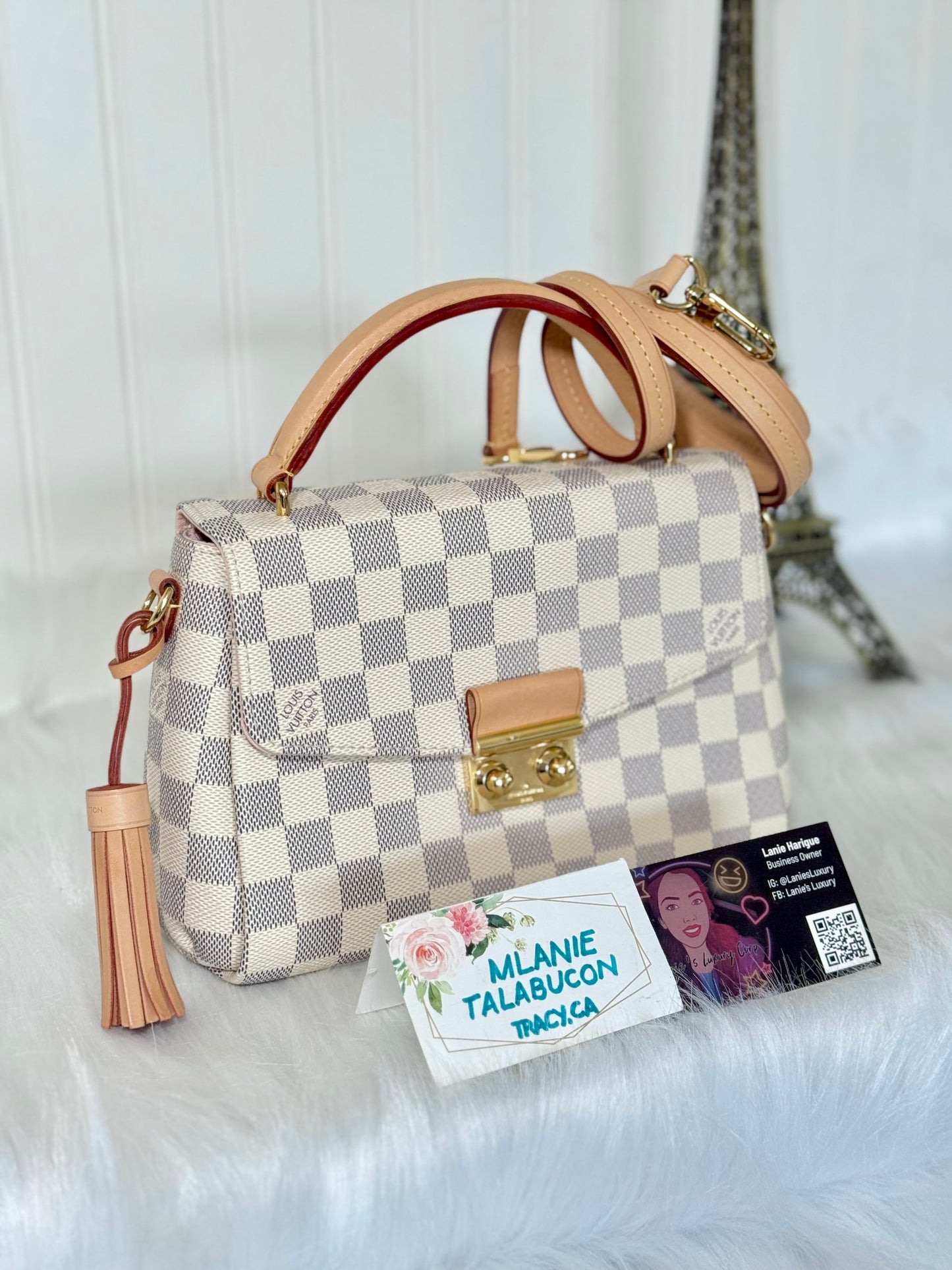 Louis Vuitton Croisette Damier Azur