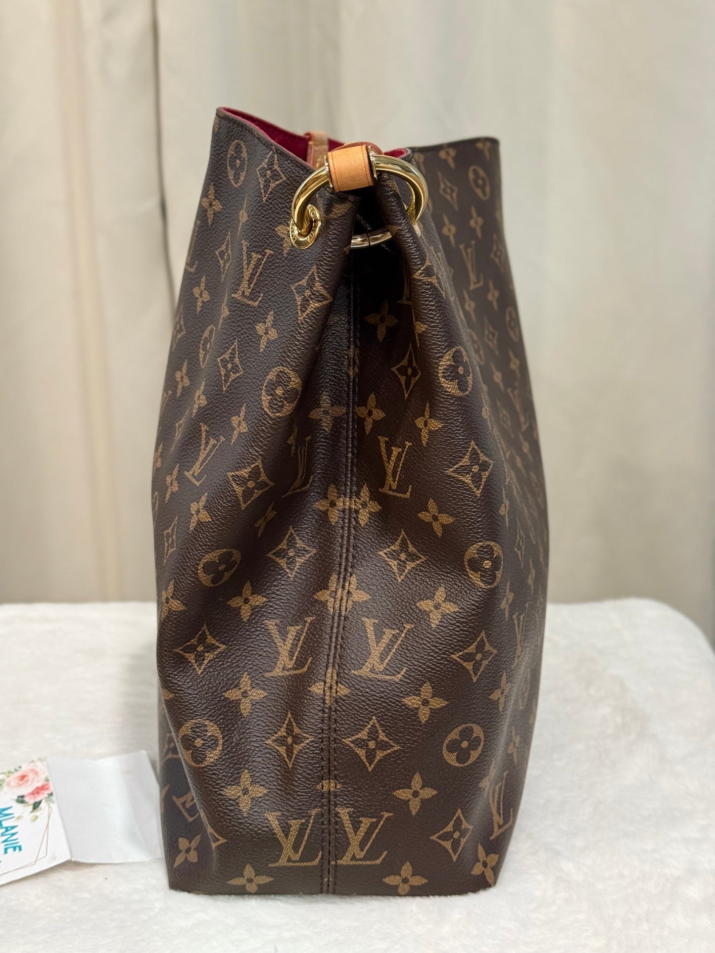 Louis Vuitton Graceful MM Mono Pivoine