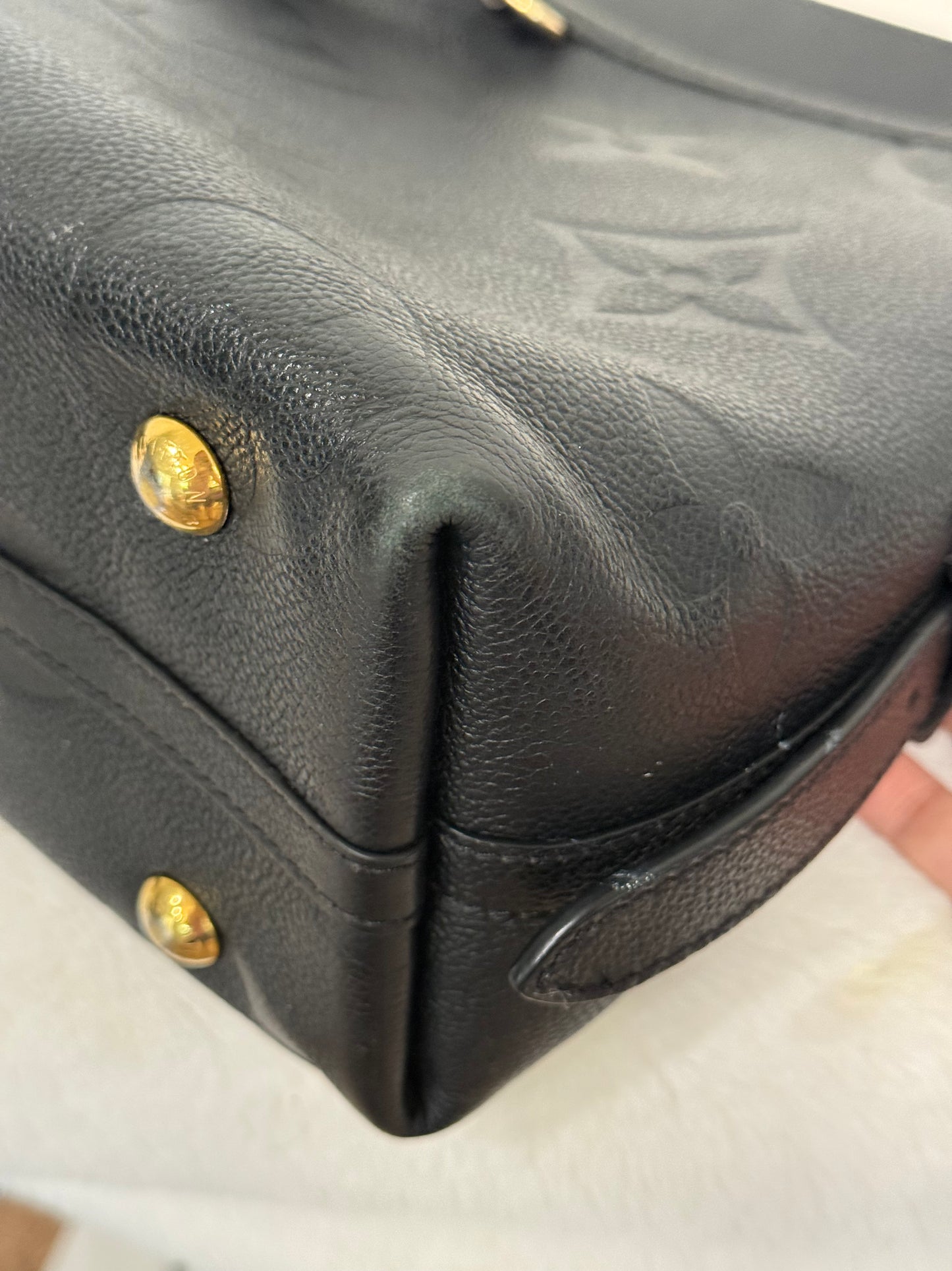 Louis Vuitton Carryall PM Giant Mono Empreinte Black/Noir