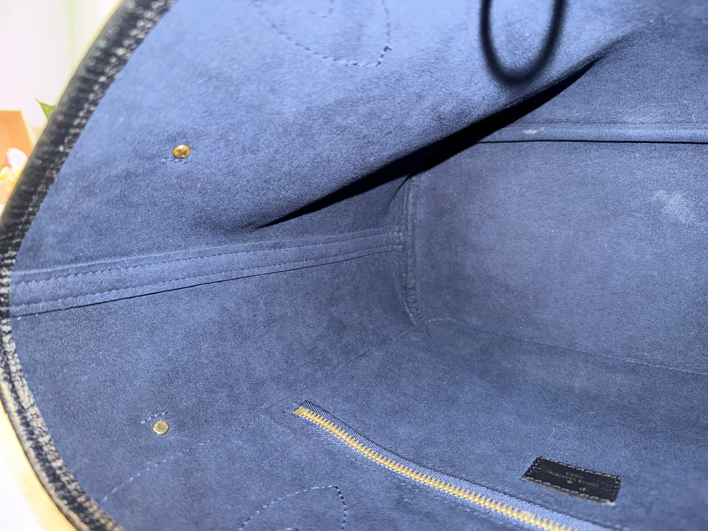 Louis Vuitton Neverfull Mono Giant Empreinte Black