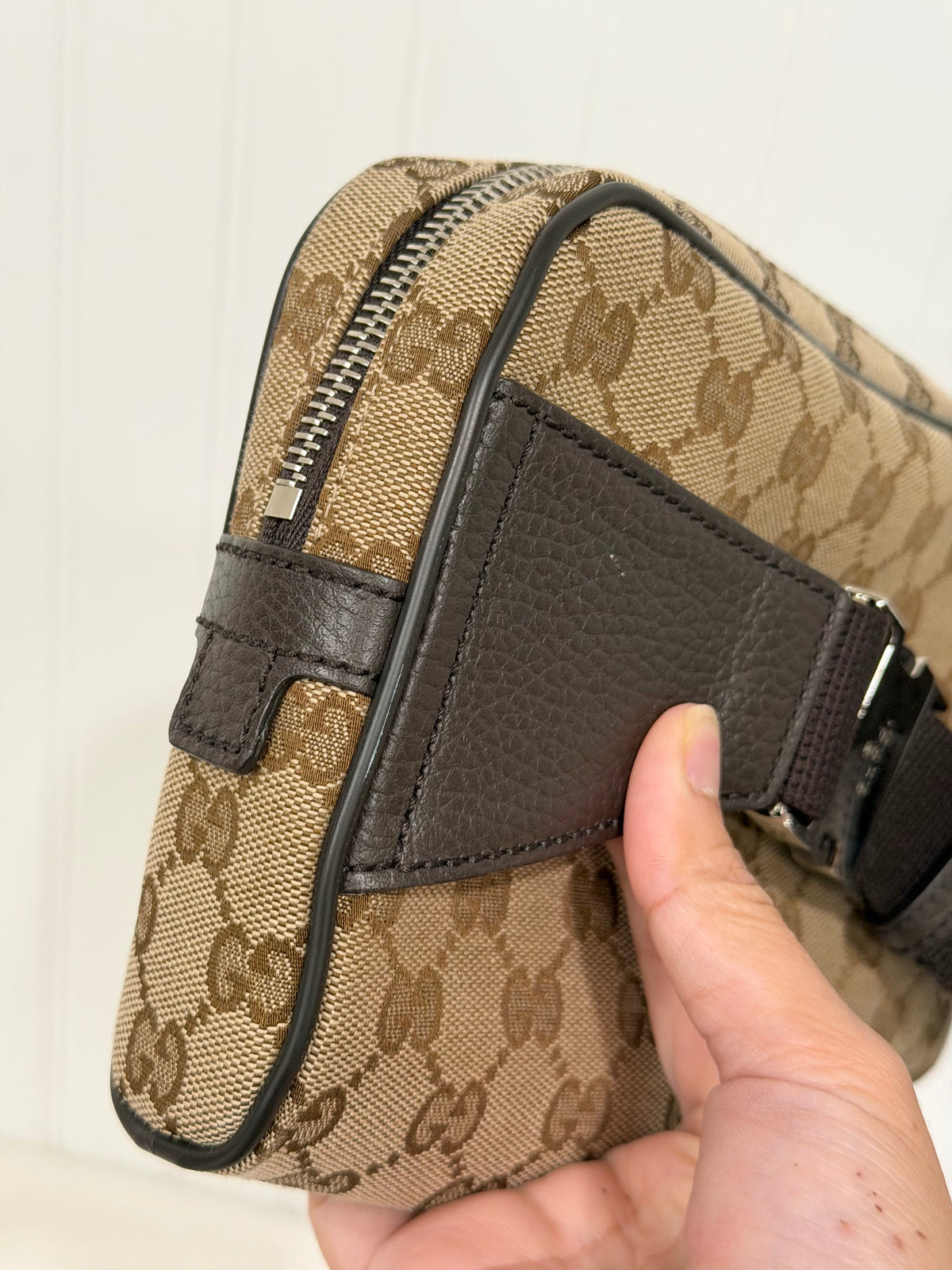 Gucci GG Canvas Belt Bag Unisex