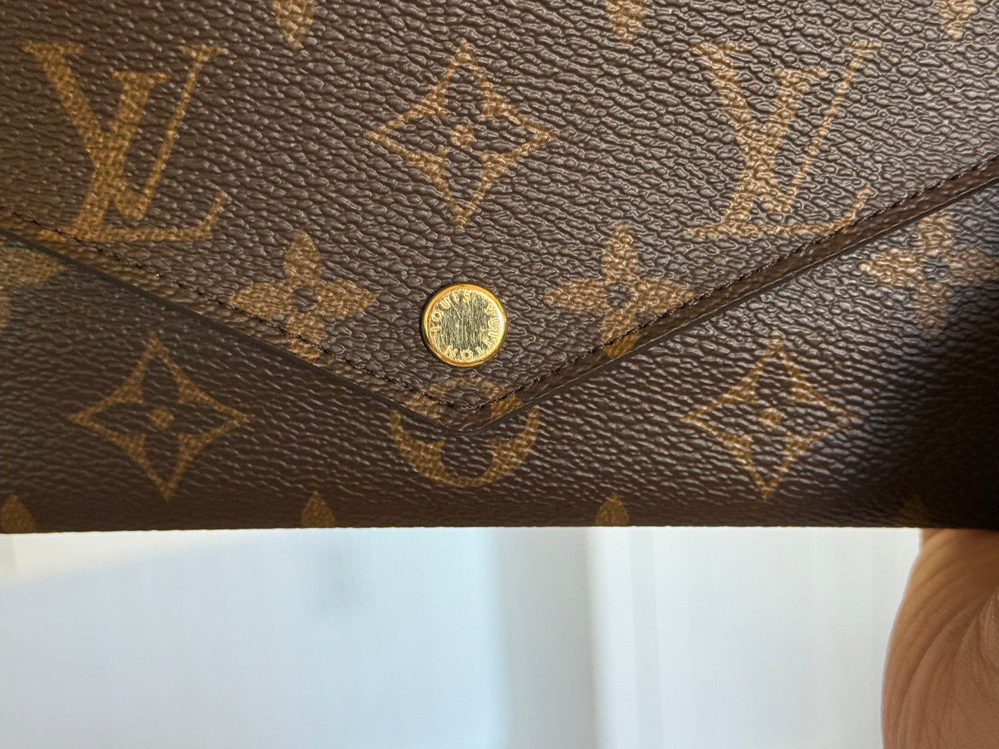 Louis Vuitton Jeanne Mono Fuchsia Wallet with Inserts