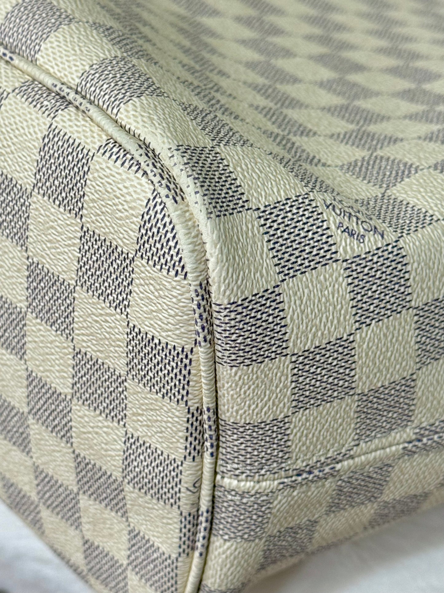 Louis Vuitton Neverfull MM Damier Azur Rose Ballerine