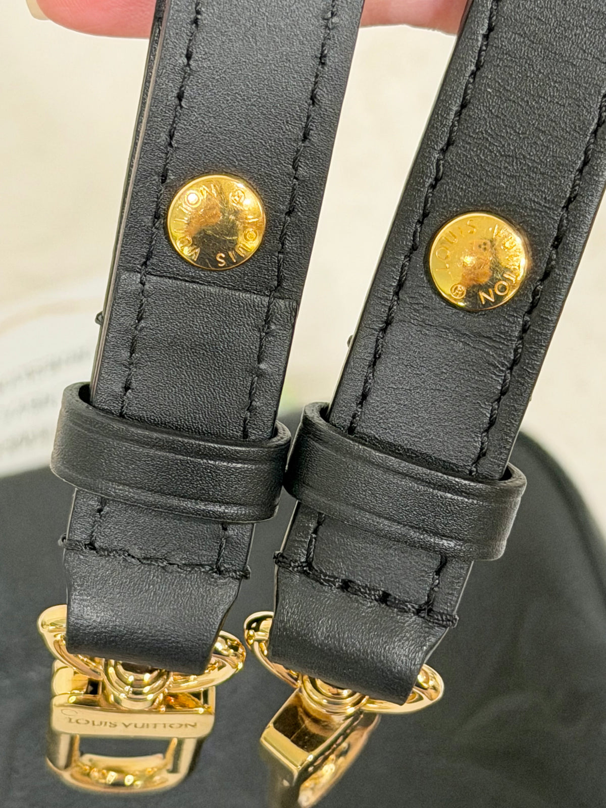 Louis Vuitton Multi Pochette Mono Giant Empreinte Black