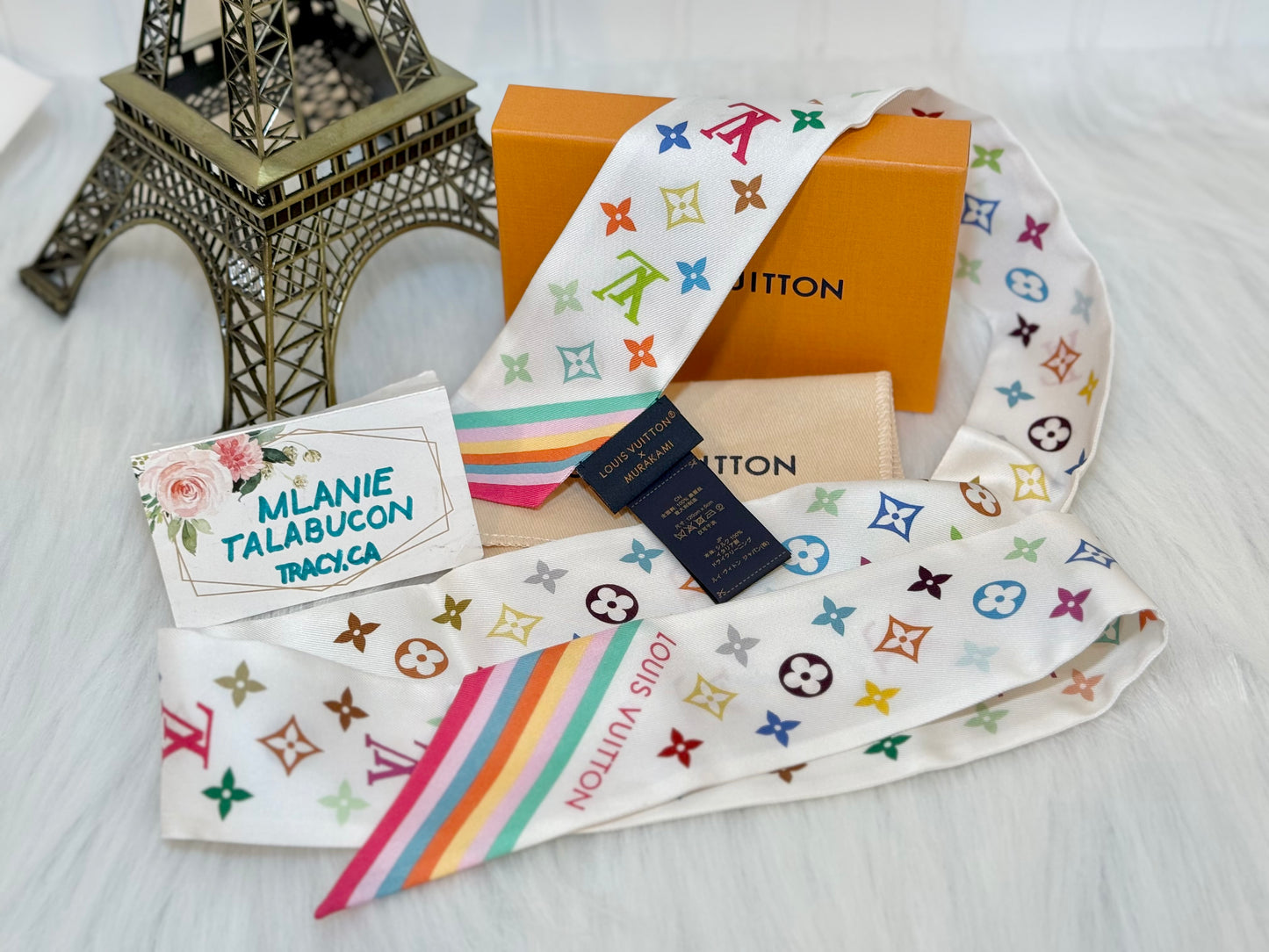 Louis Vuitton Multicolor Blanc/White Bandeau