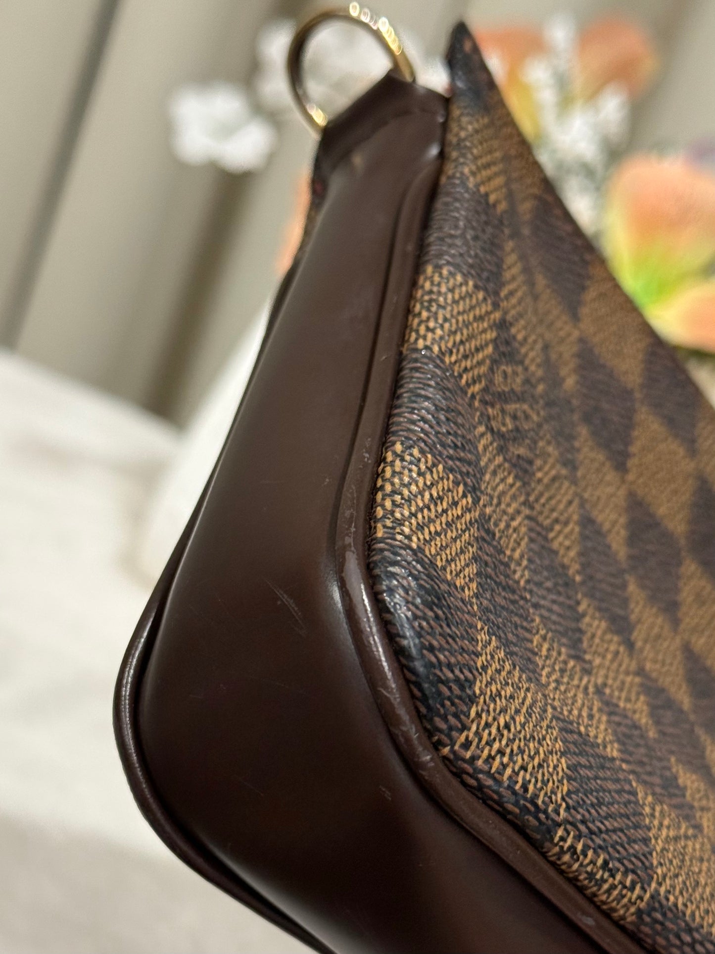 Louis Vuitton Navona Pochette Accessoires Damier Ebene