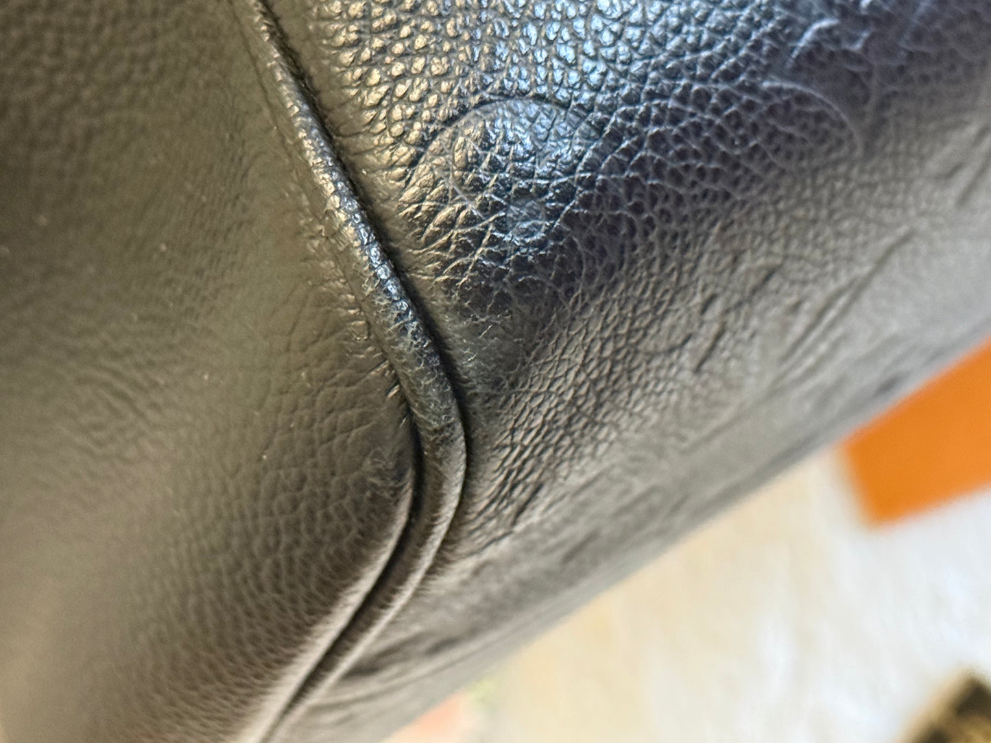 Louis Vuitton Speedy 25 Bandouliere Mono Empreinte Black/Noir
