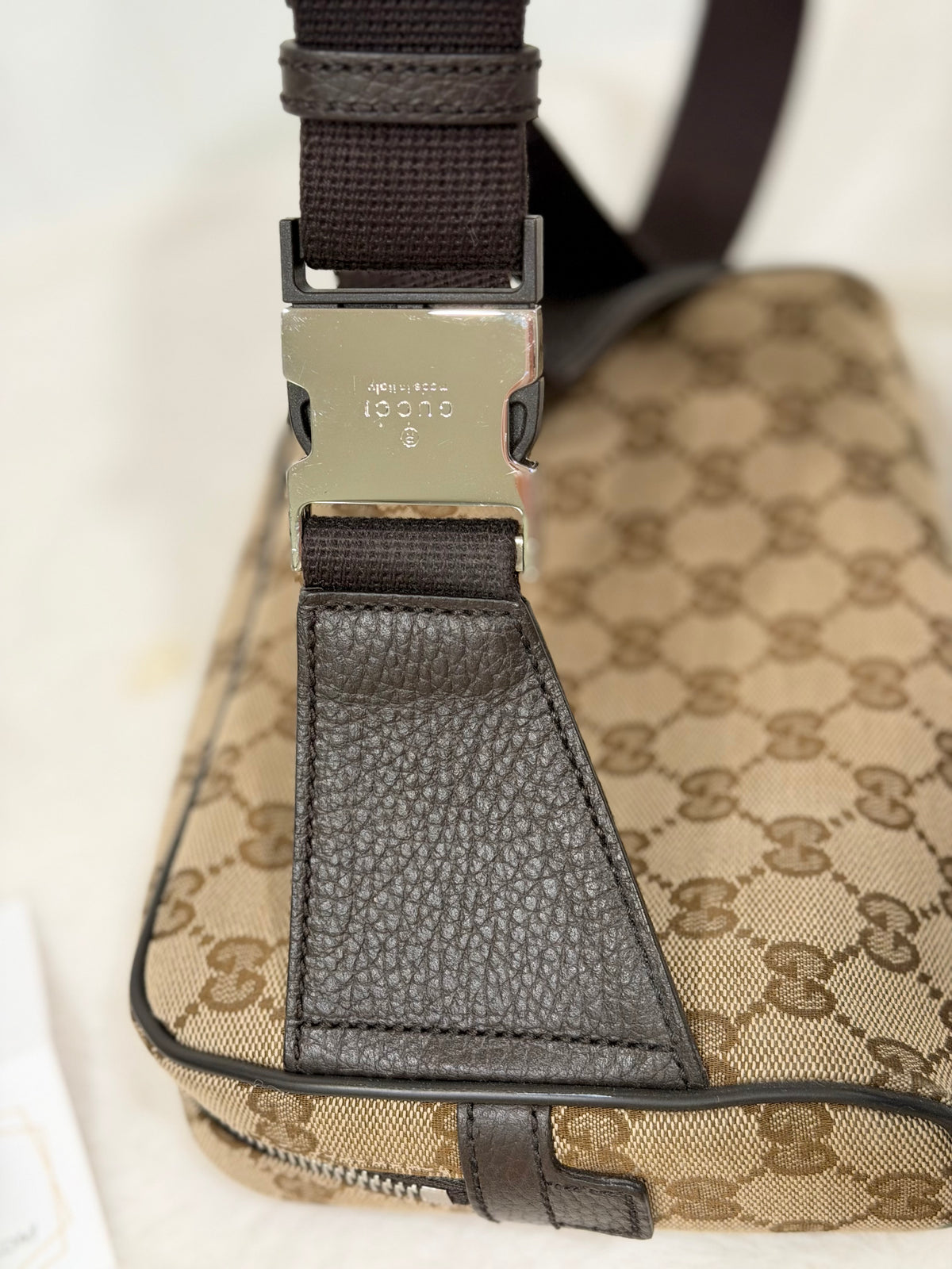 Gucci GG Canvas Belt Bag Unisex