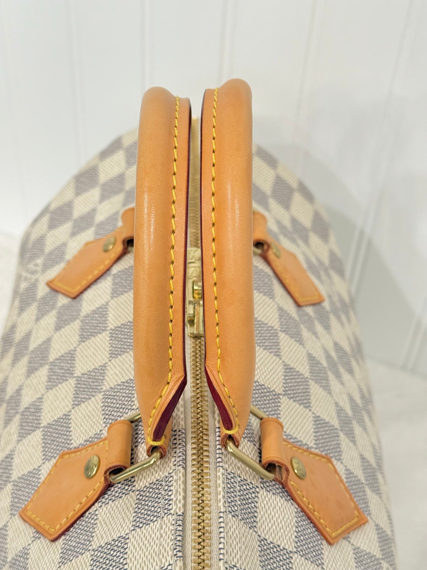 Louis Vuitton Speedy 30 Bandouliere Damier Azur