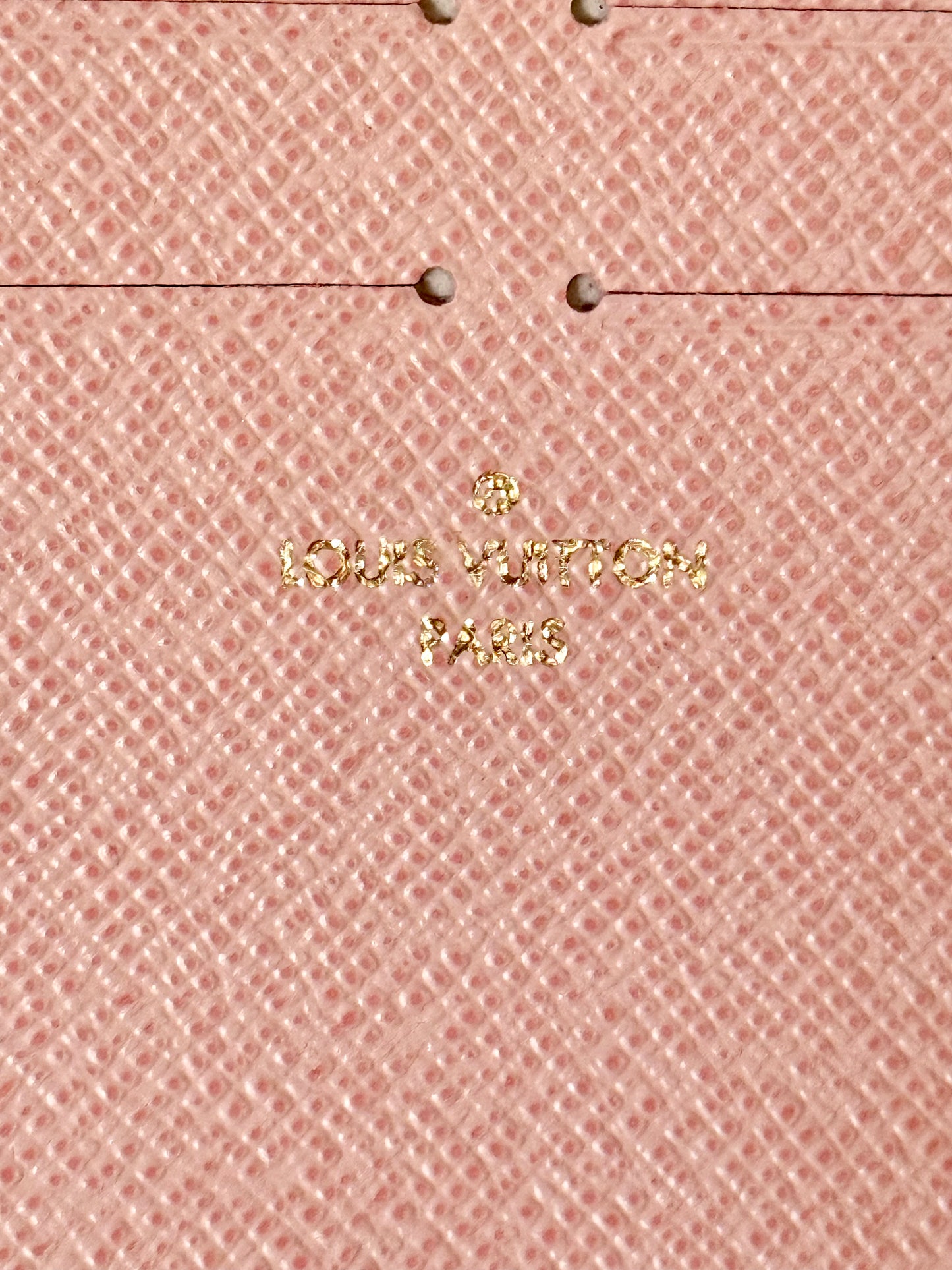 Louis Vuitton Pochette Felicie Damier Azur Rose Ballerine