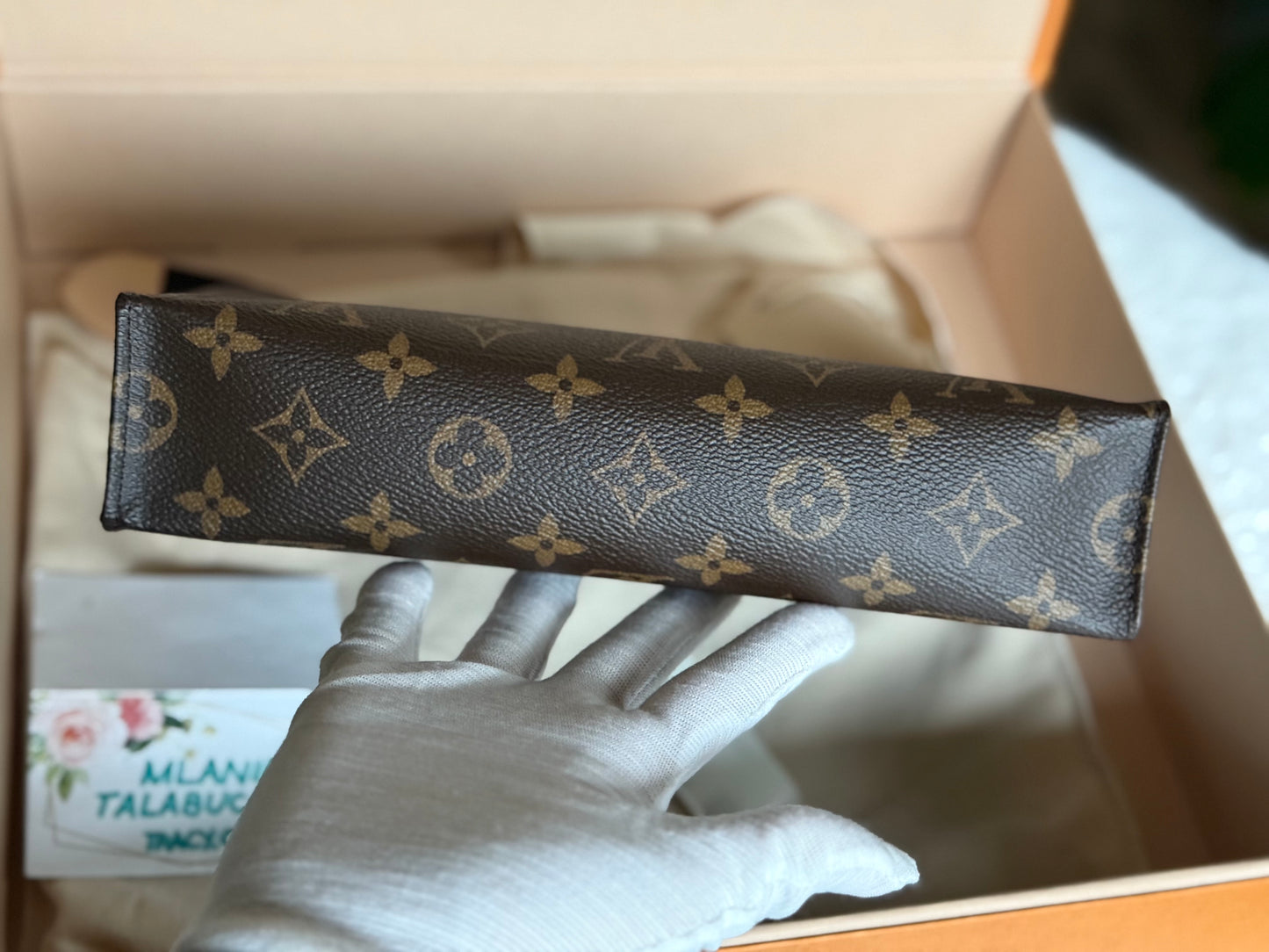 BRAND NEW Louis Vuitton Mono Toiletry 26 with Pink Interior