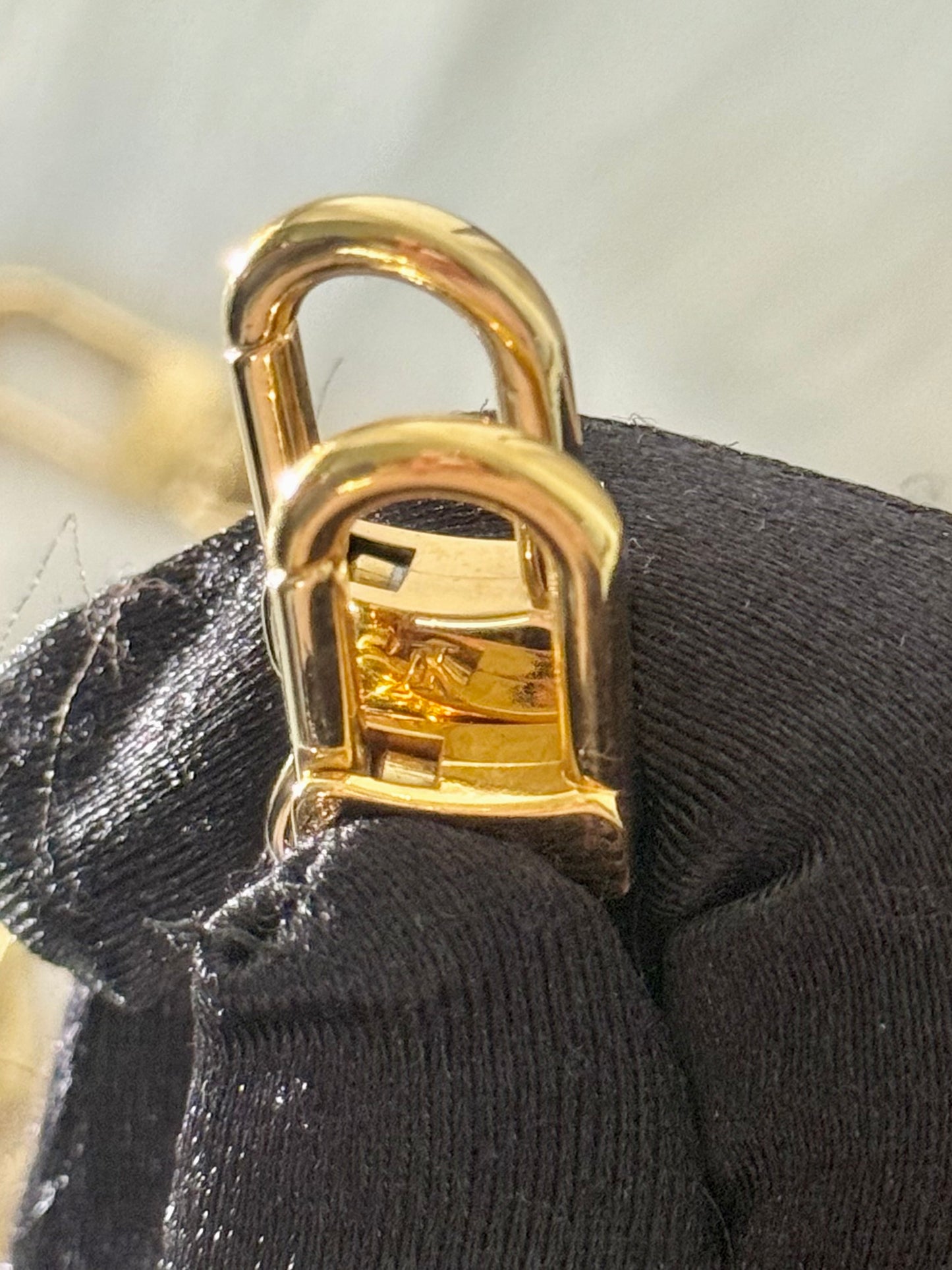 Louis Vuitton Ivy Wallet on Chain Cream Empreinte
