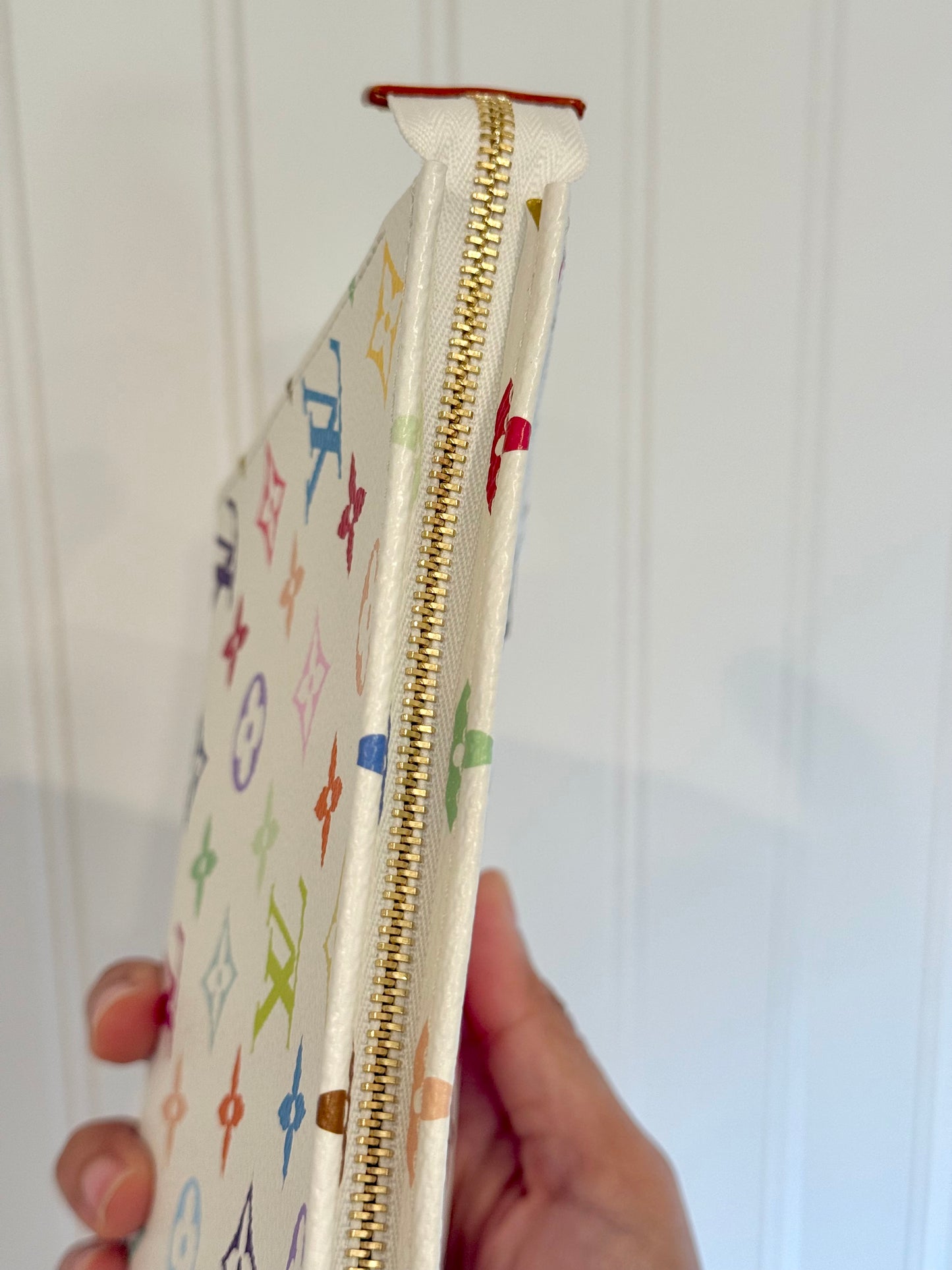 Louis Vuitton Toiletry 19 Takashi Murakami Multicolore Blanc/White