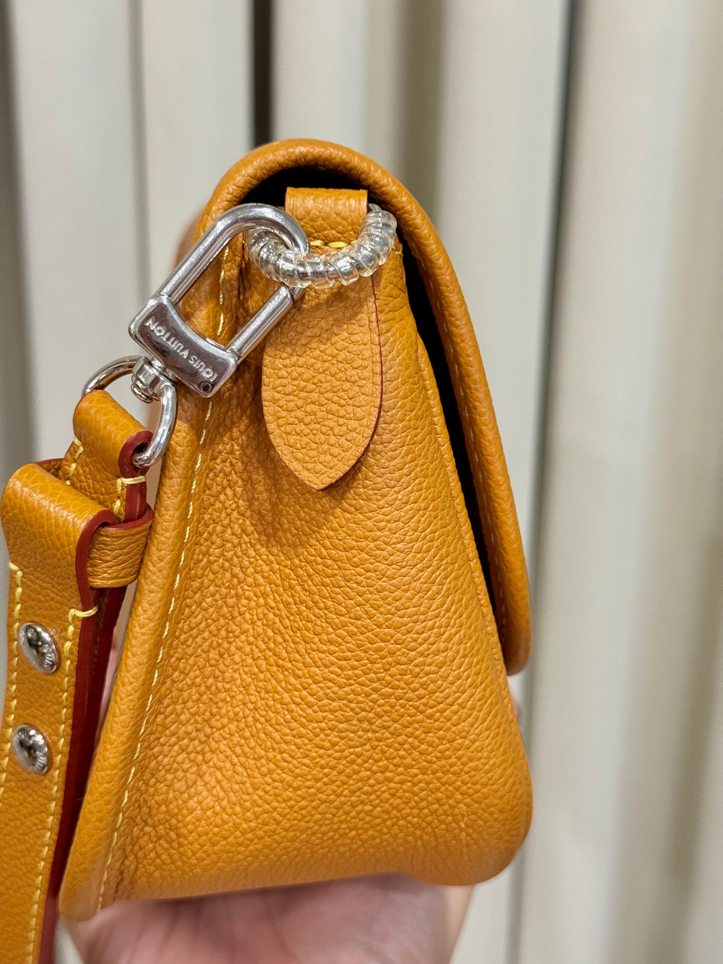 Louis Vuitton Buci in Epi Gold Honey