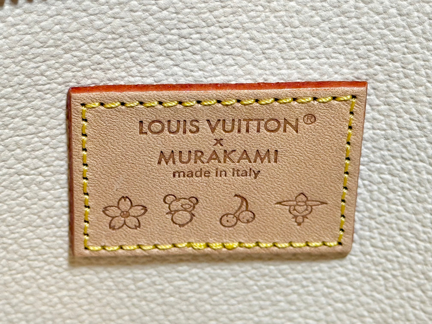 Louis Vuitton Toiletry 19 Takashi Murakami Multicolore Blanc/White