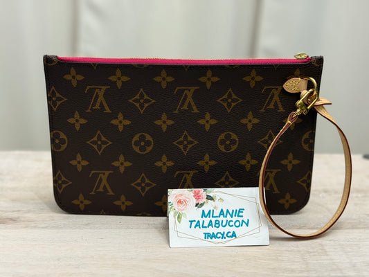 Louis Vuitton Neverfull Mono Pouch Pivoine