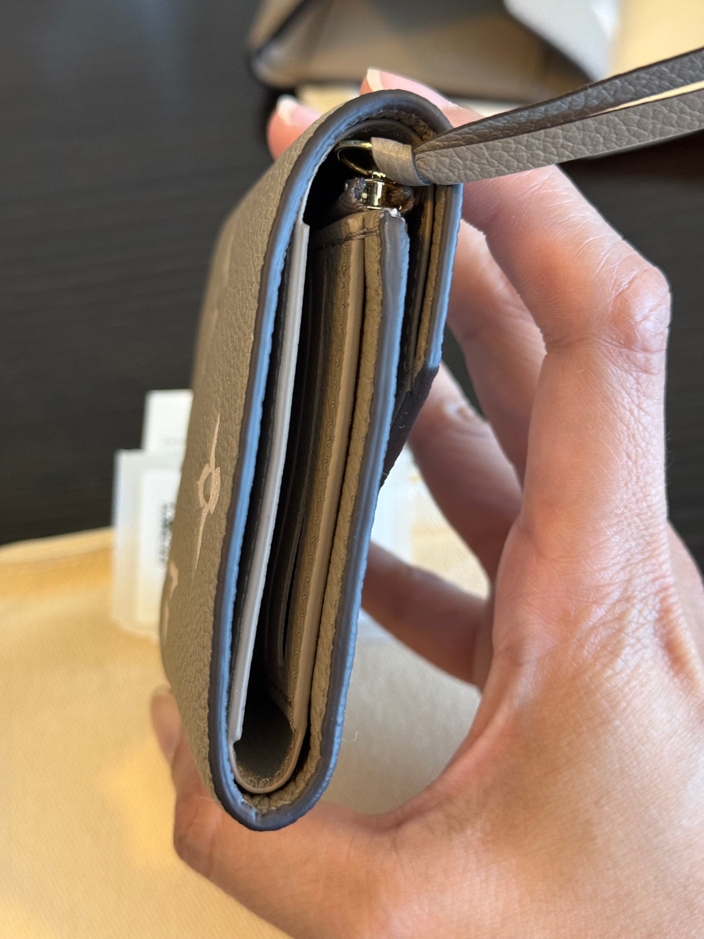 Louis Vuitton Victorine Bicolor Dove/Creme