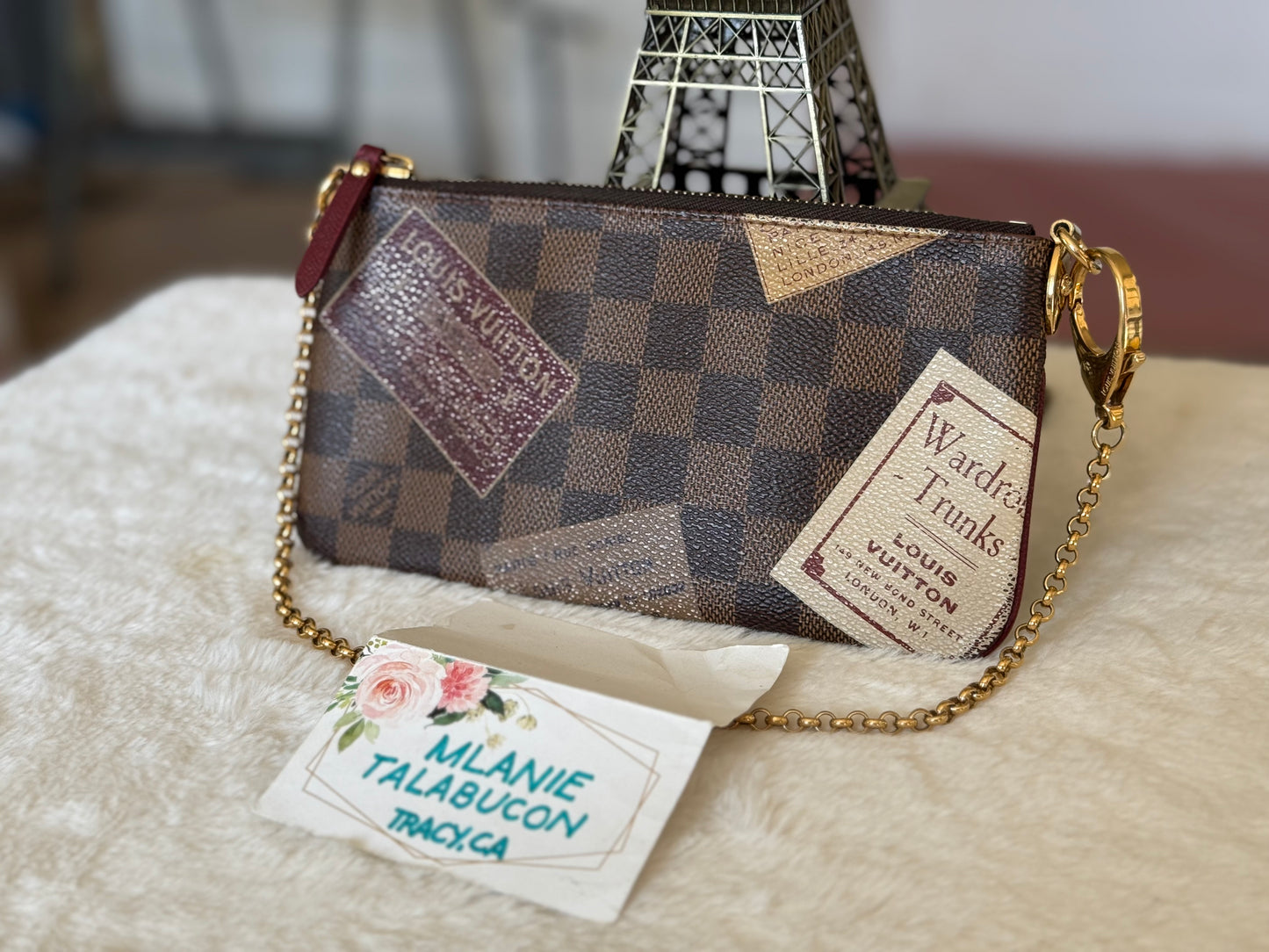Louis Vuitton Milla MM Damier Ebene Limited Edition Trunks