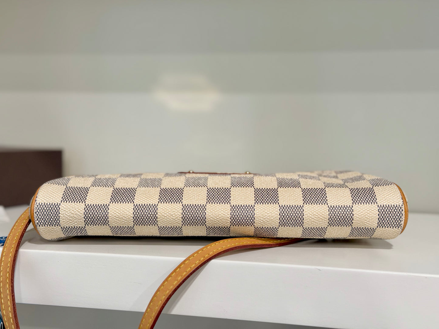 Louis Vuitton Eva Pochette Damier Azur