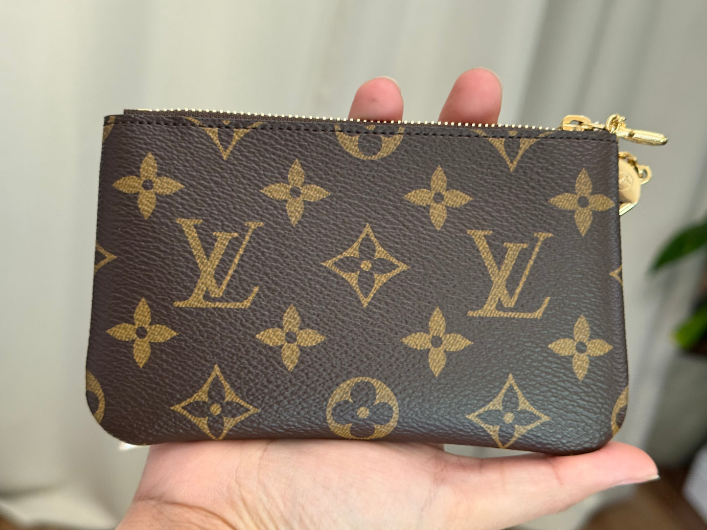 Louis Vuitton Key Pouch Mono Size S