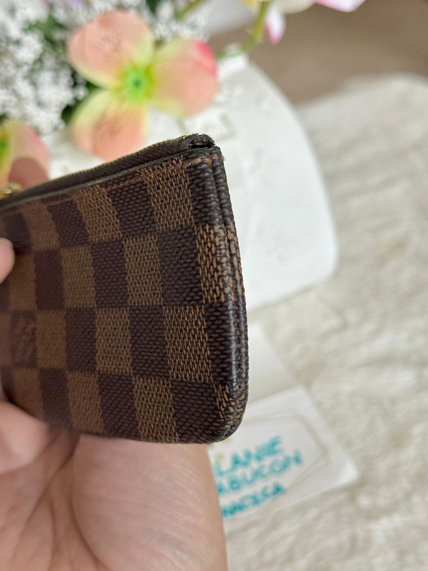 Louis Vuitton Key Cles Damier Ebene