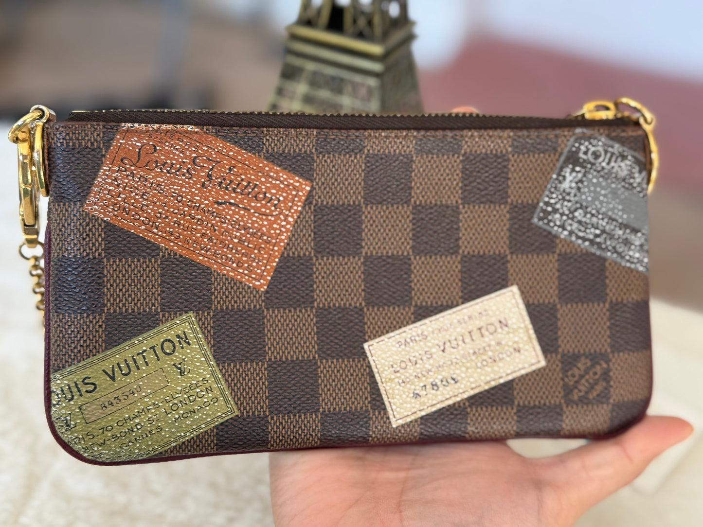 Louis Vuitton Milla MM Damier Ebene Limited Edition Trunks