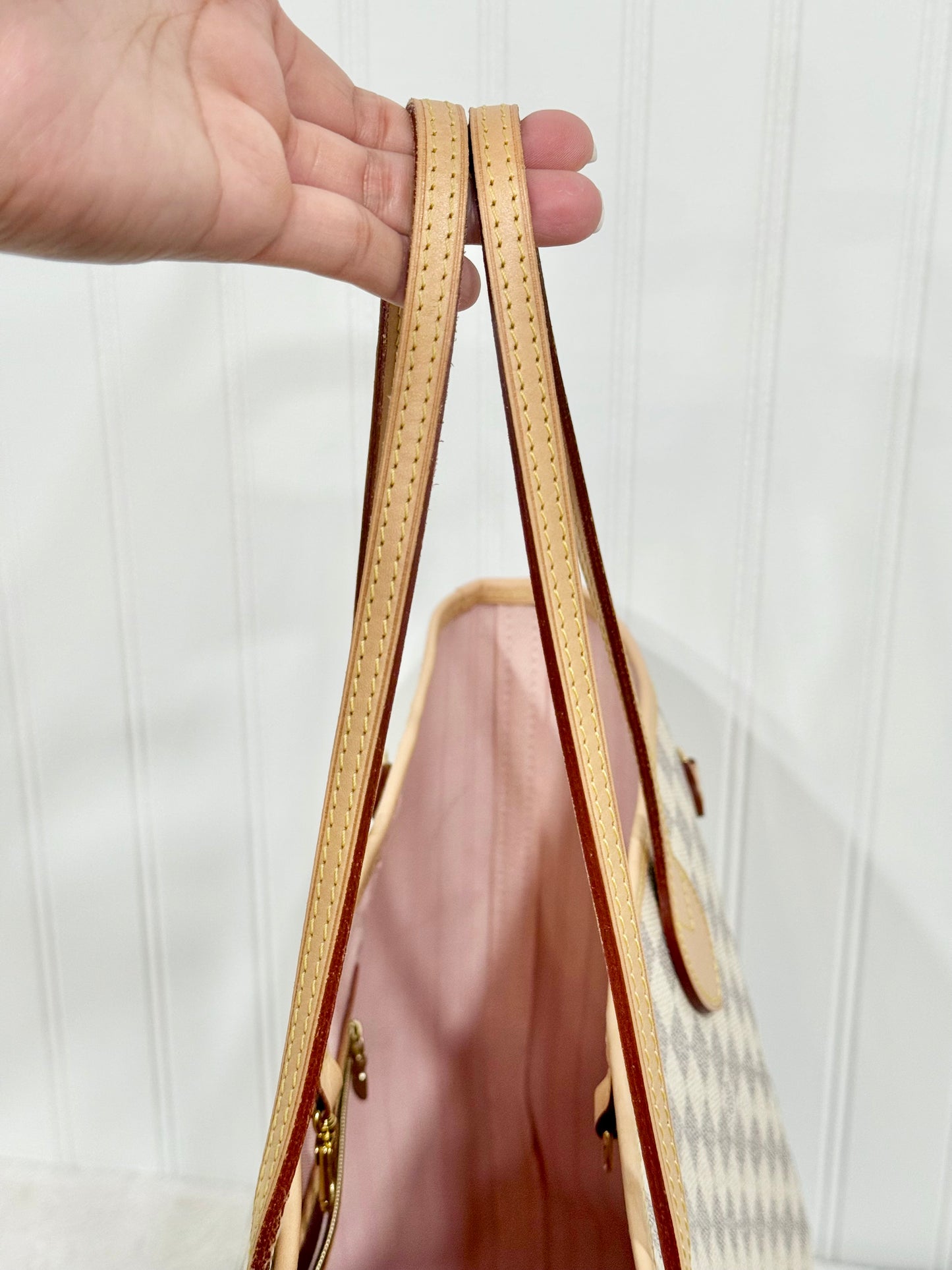 Louis Vuitton Neverfull GM in Damier Azur Rose Ballerine