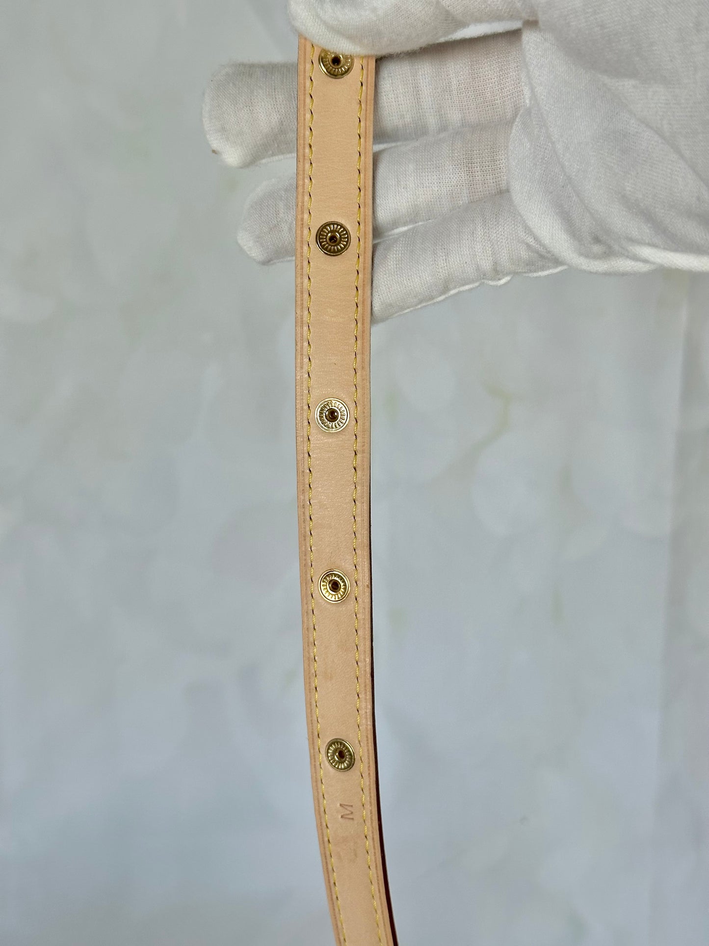 Louis Vuitton Vachetta Belt Strap Size M