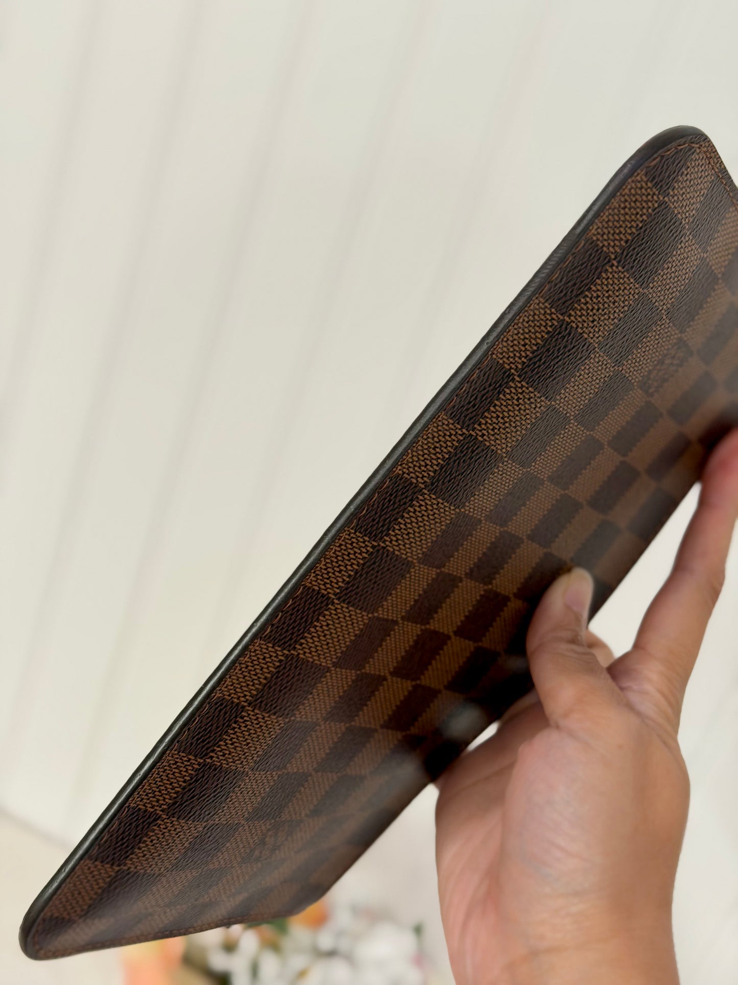 Louis Vuitton Neverfull MM DE Set (Bag and Pouch)