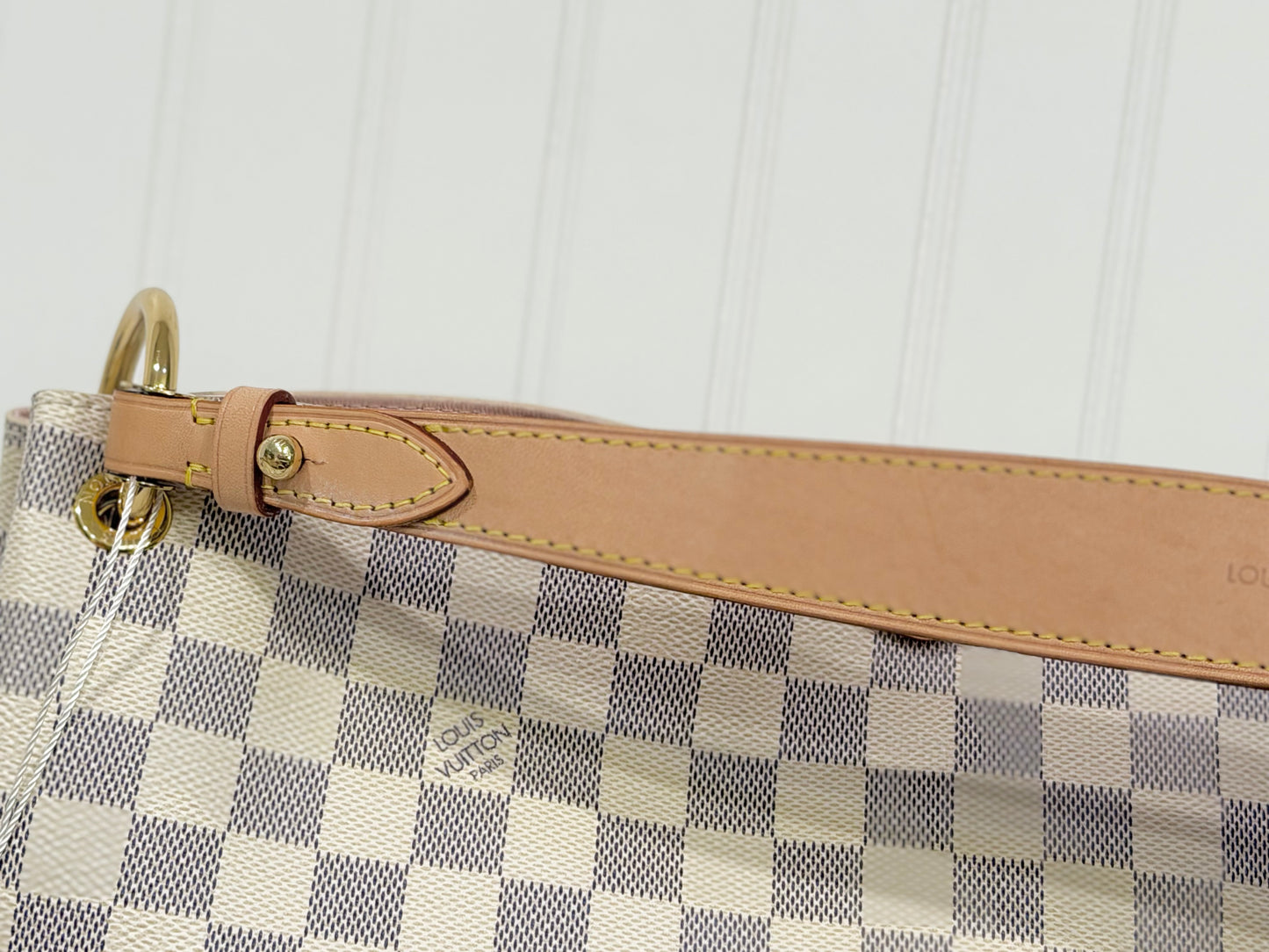 Louis Vuitton Graceful PM Damier Azur Rose Ballerine