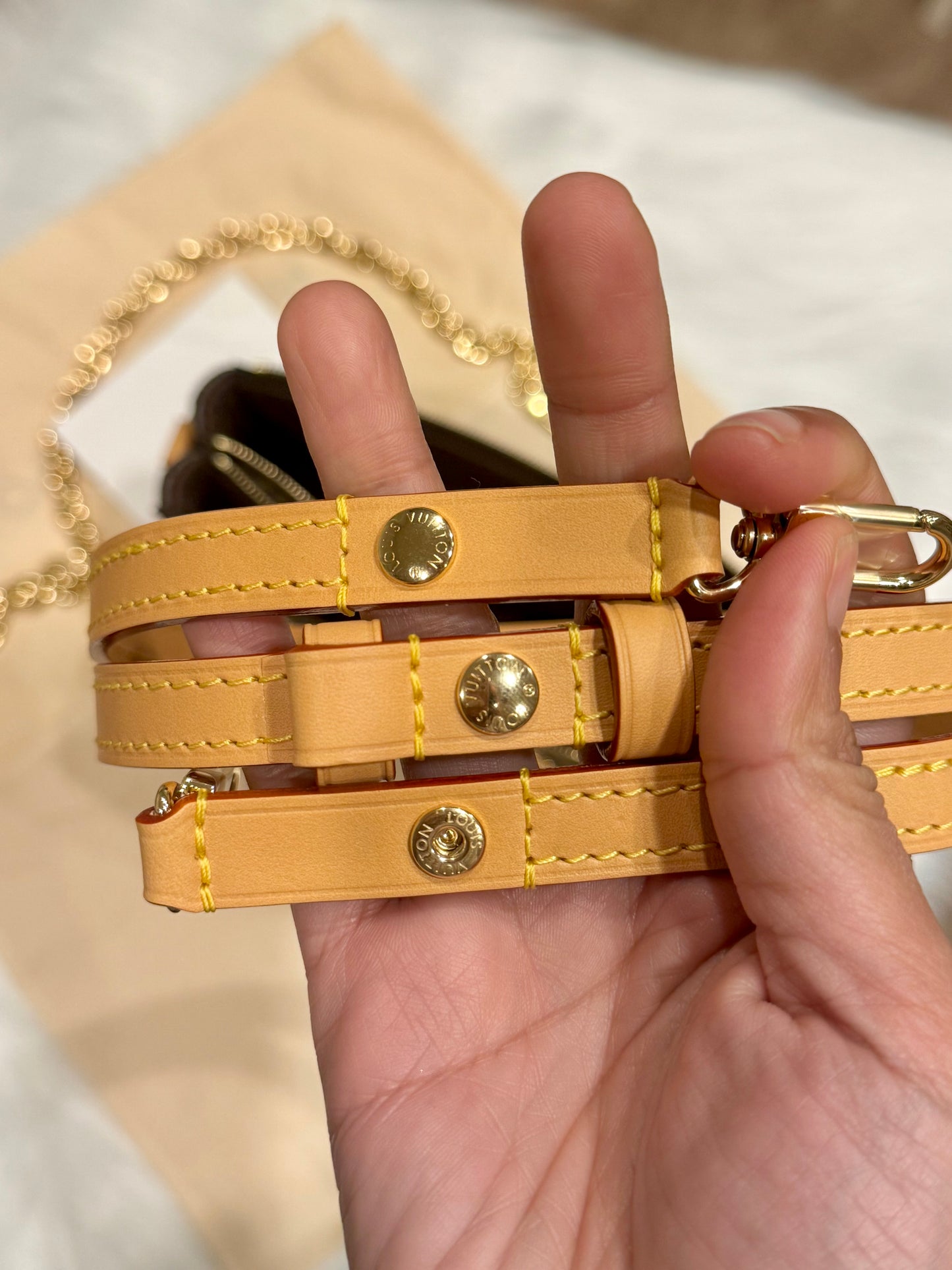 Louis Vuitton Pochette Liv Mono