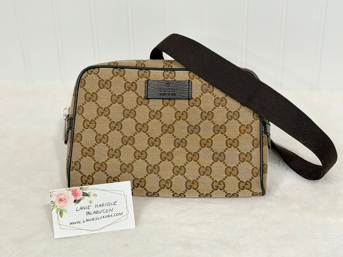Gucci GG Canvas Belt Bag Unisex
