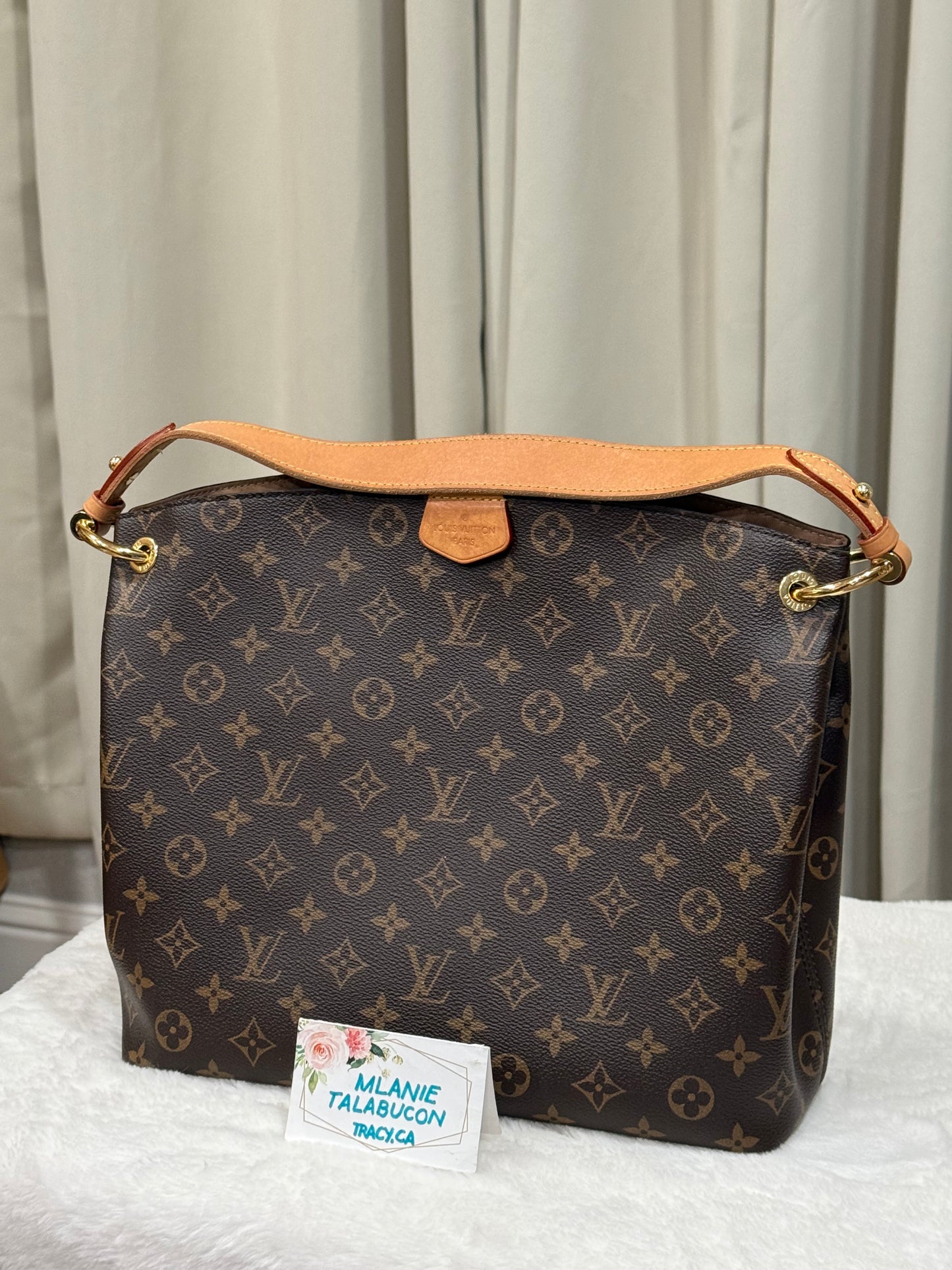 Louis Vuitton Graceful PM Mono Beige