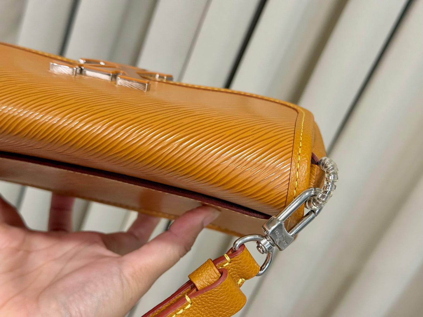 Louis Vuitton Buci in Epi Gold Honey